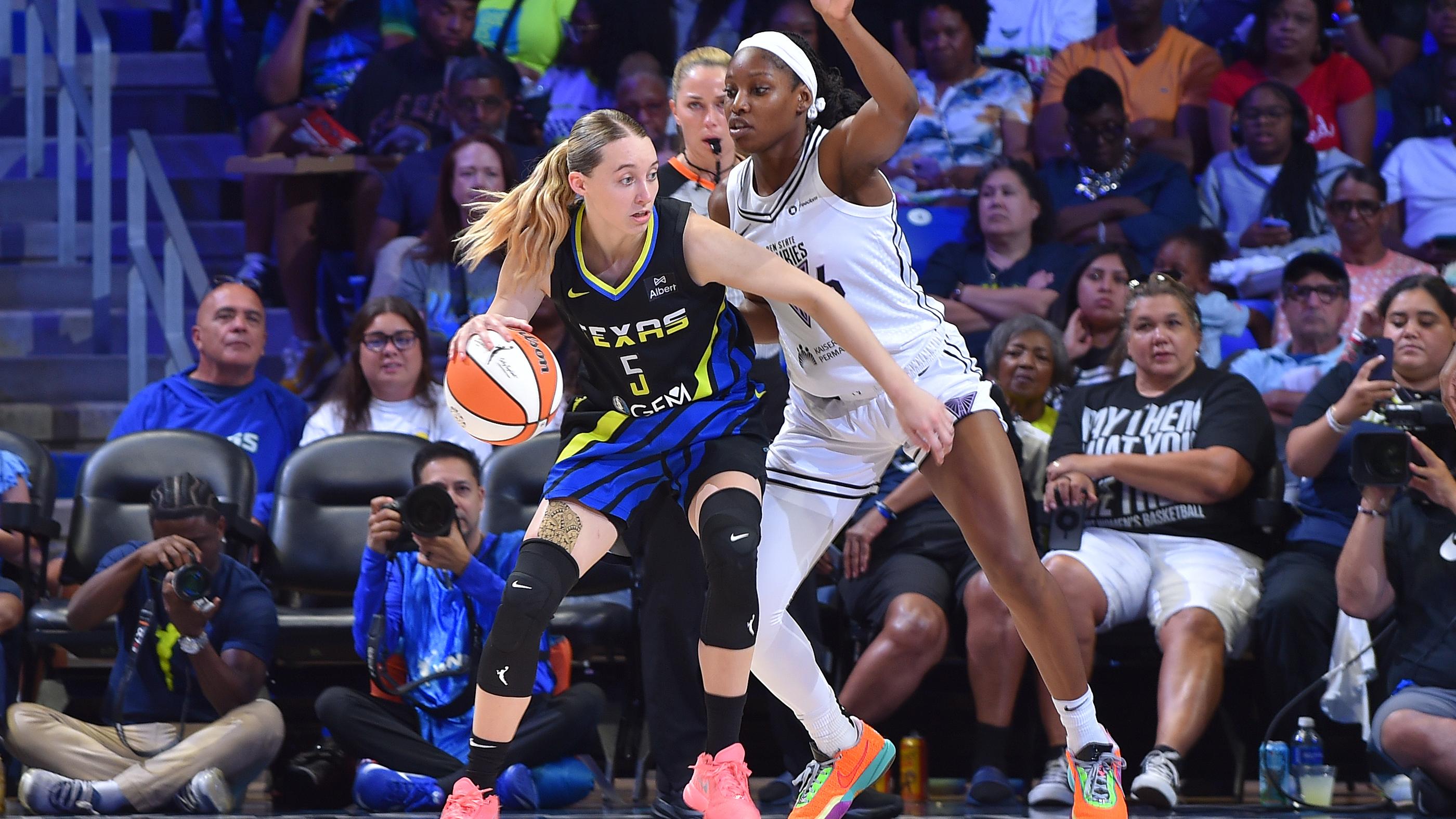 Paige Bueckers Nearly Records Double-Double as Wings Lose to Kate Martin, Valkyries