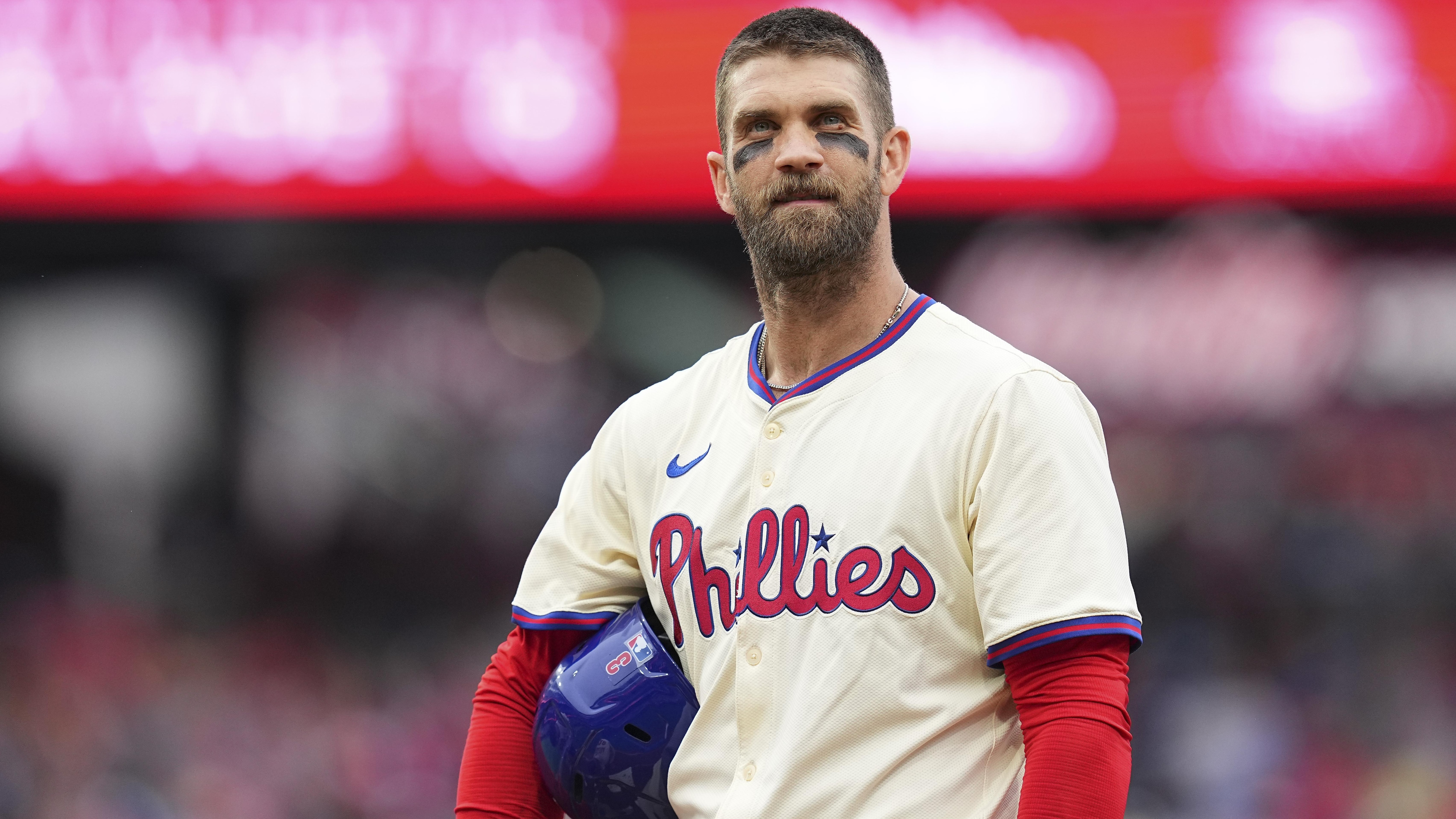 Bryce Harper, Phillies' Dombrowski Had 'Good' Talk After Exec's Remarks on Star's Play