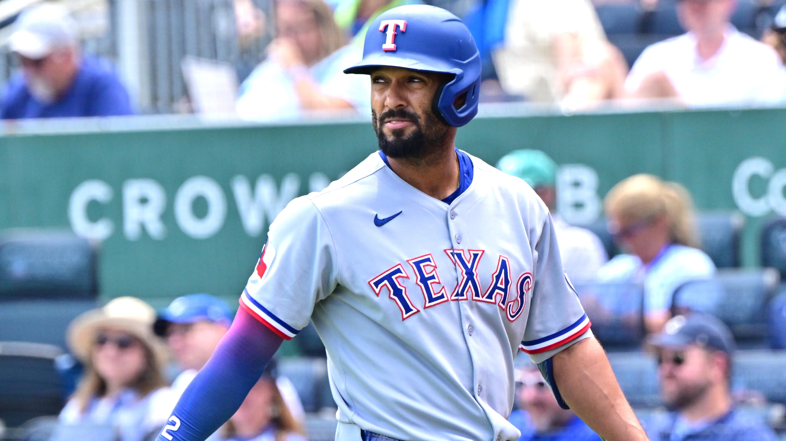 MLB: AUG 21 Rangers at Royals