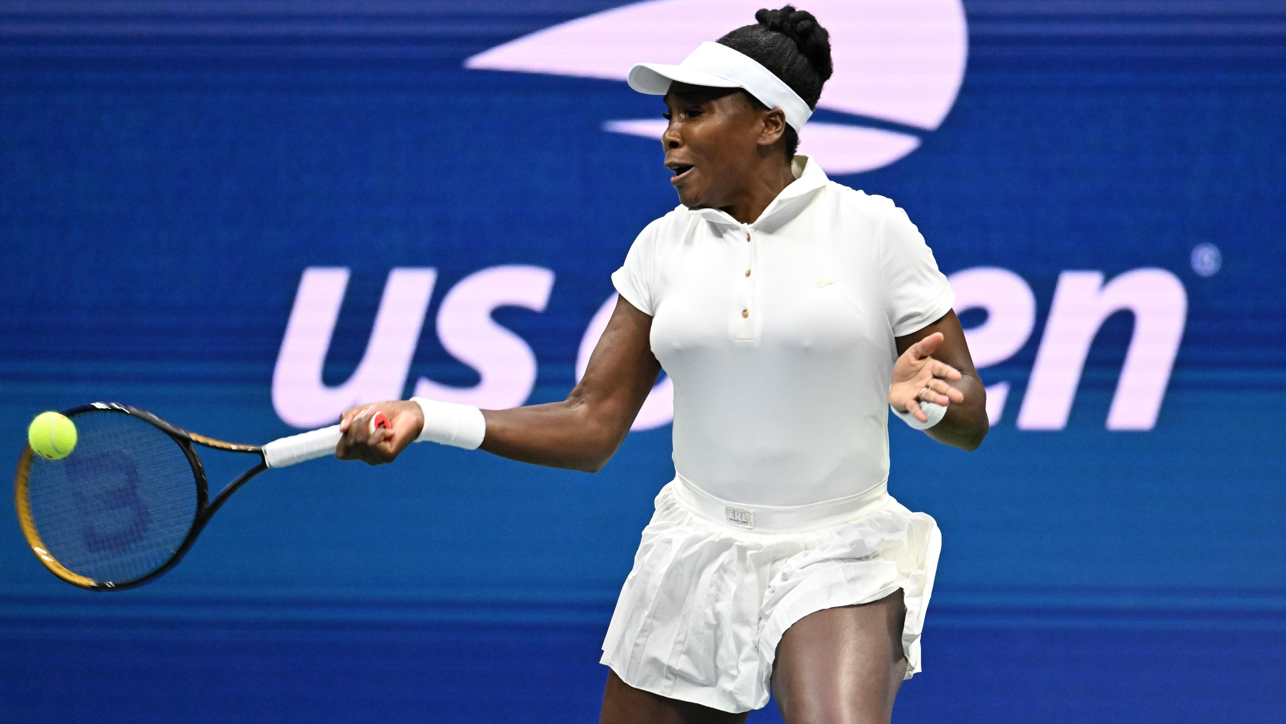 Venus Williams, Leylah Fernandez Upset No. 6 Seed in U.S. Open Women’s Doubles Bracket