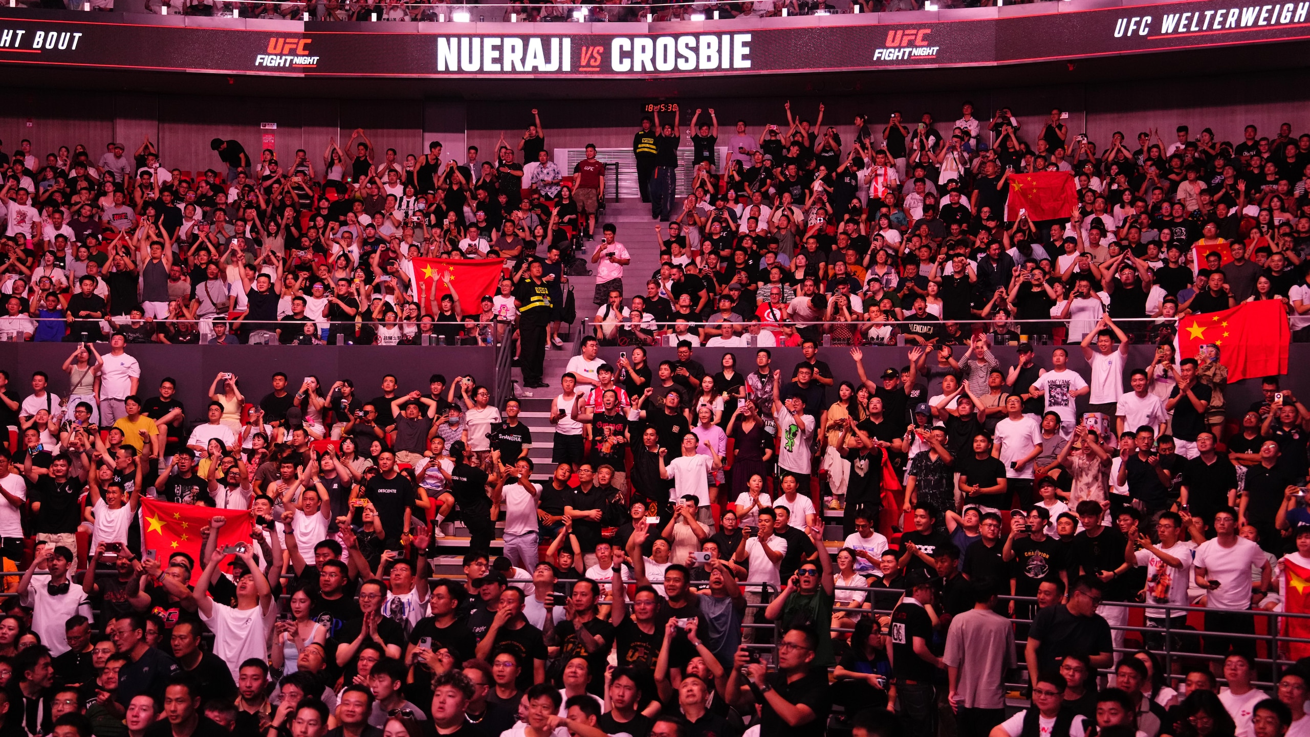 UFC Fight Night: Nueraji v Crosbie UFC Fight Night: Nueraji v Crosbie