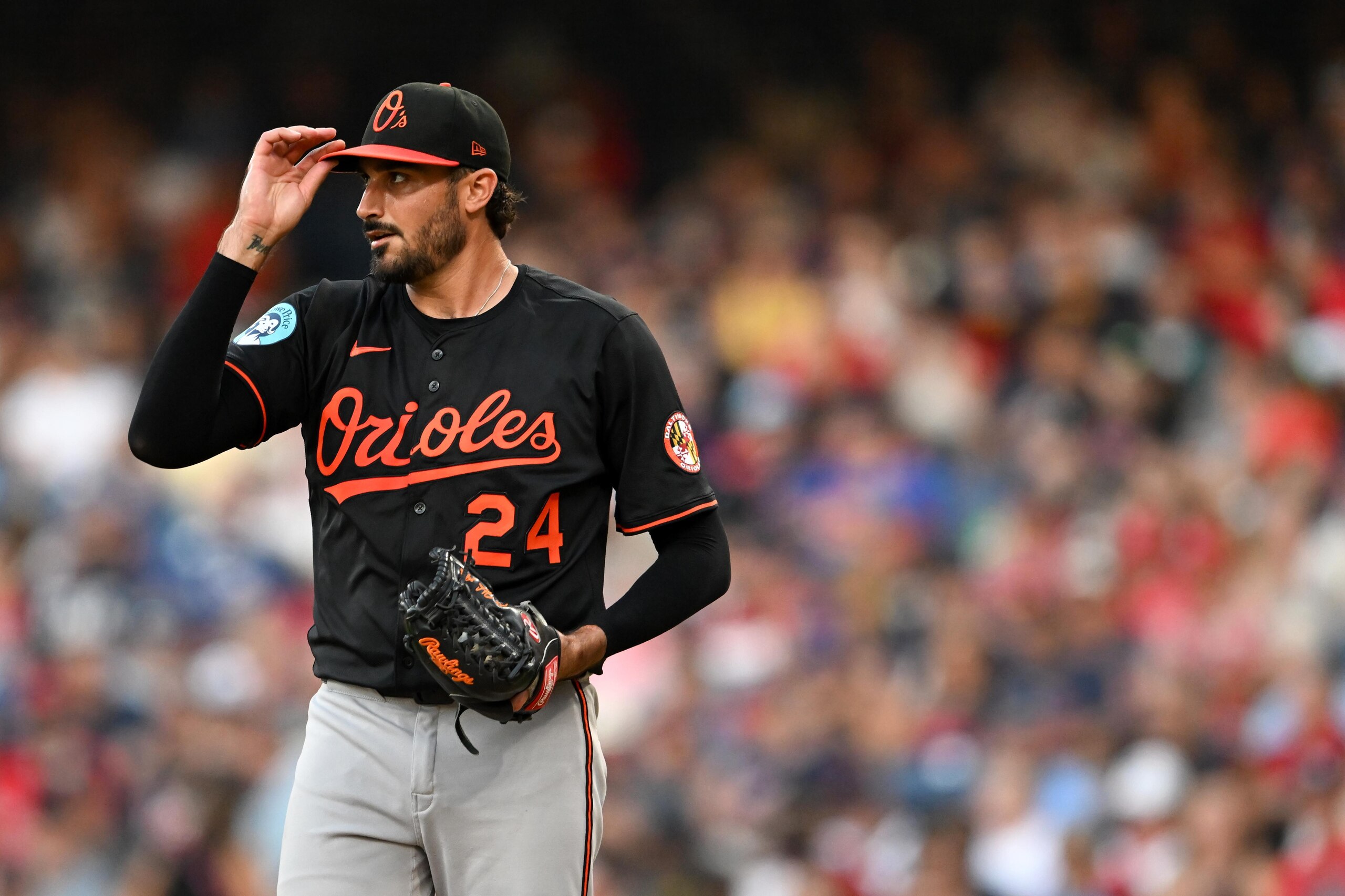 Baltimore Orioles v Cleveland Guardians Baltimore Orioles v Cleveland Guardians