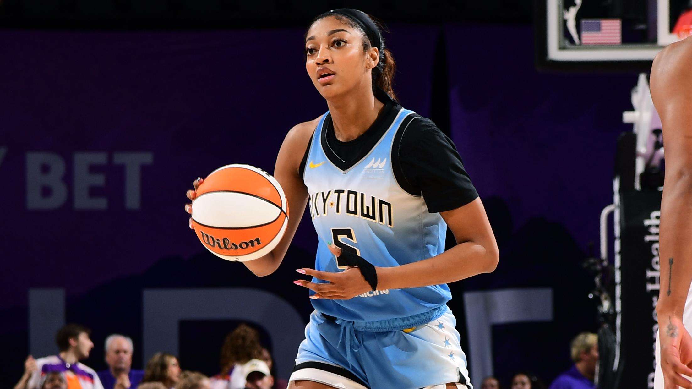 Angel Reese Climbs Record Books with 20 Rebounds in Sky Loss to Alyssa Thomas, Mercury