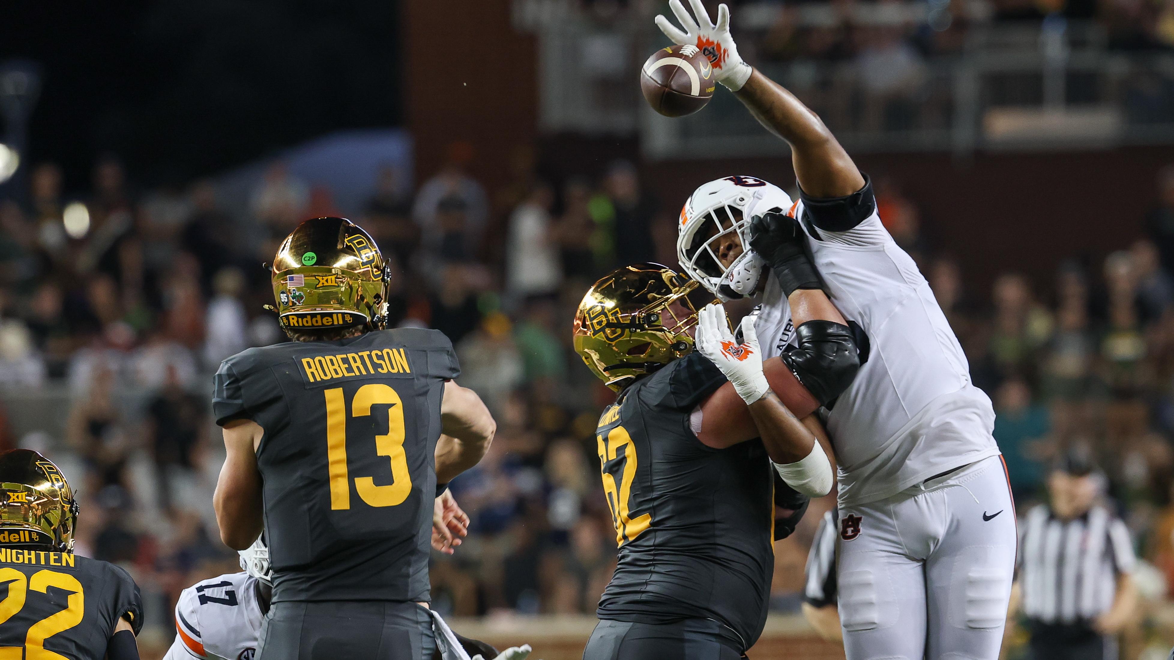 COLLEGE FOOTBALL: AUG 29 Auburn at Baylor