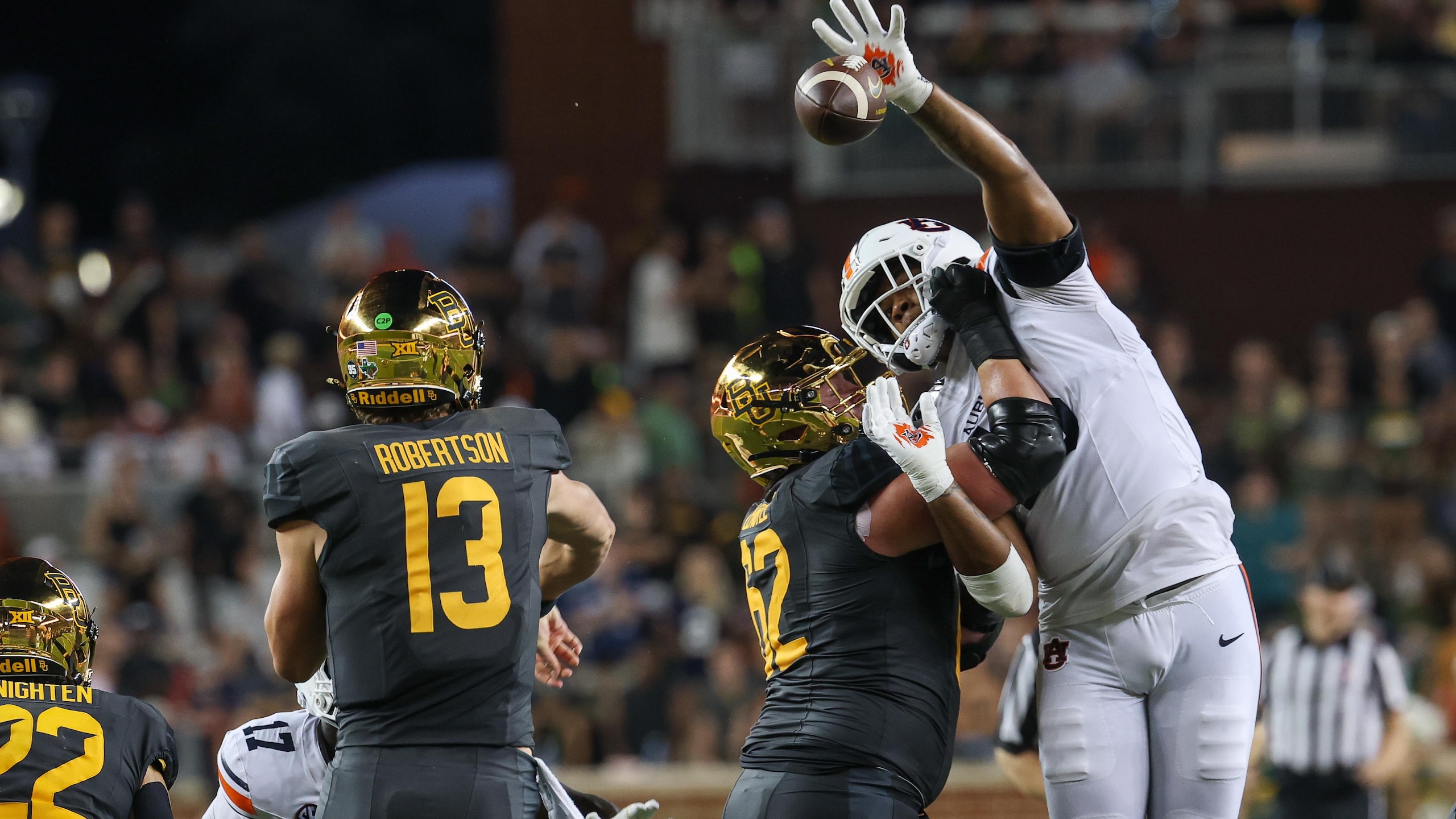 COLLEGE FOOTBALL: AUG 29 Auburn at Baylor