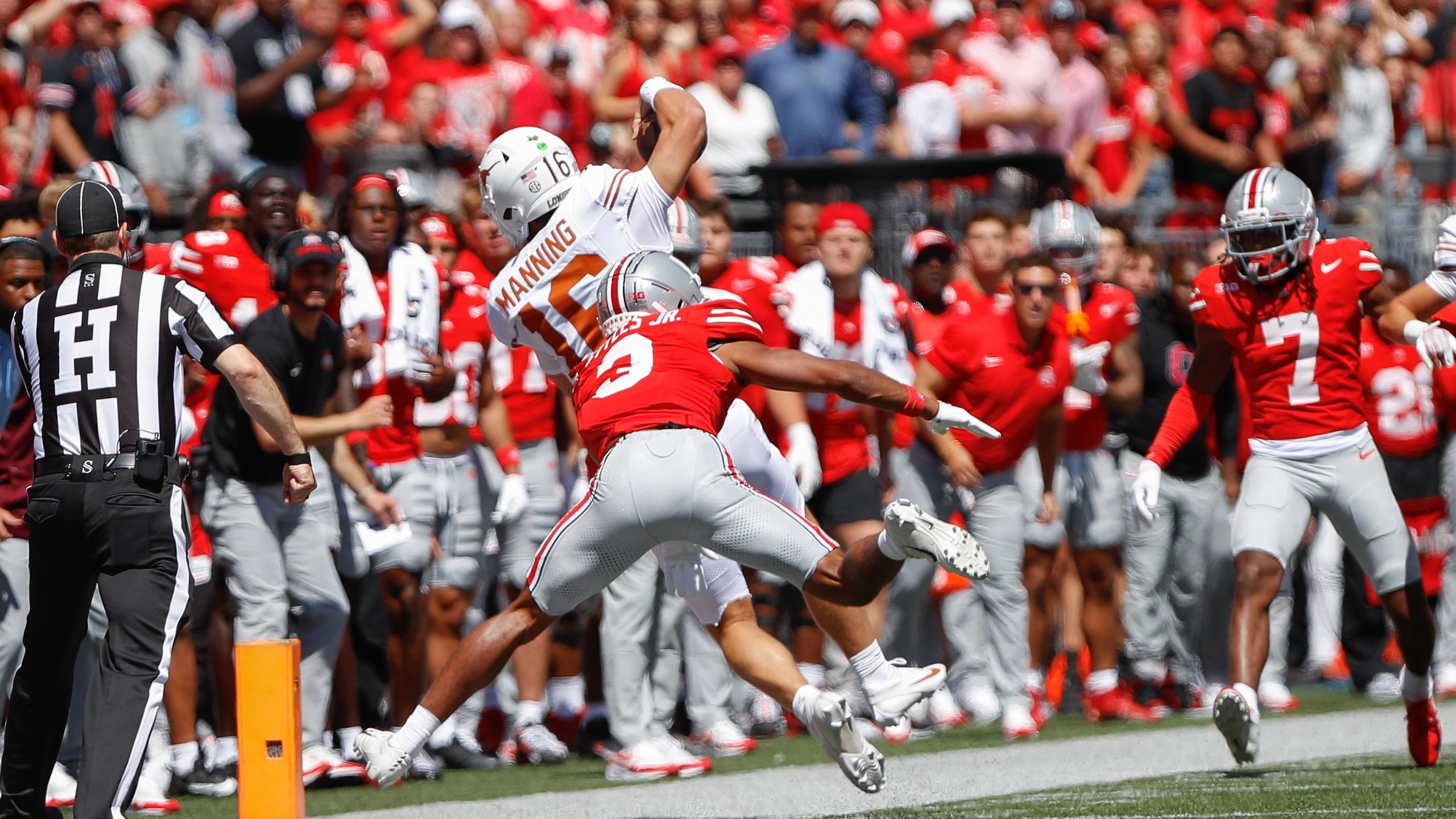 COLLEGE FOOTBALL: AUG 30 Texas at Ohio State COLLEGE FOOTBALL: AUG 30 Texas at Ohio State