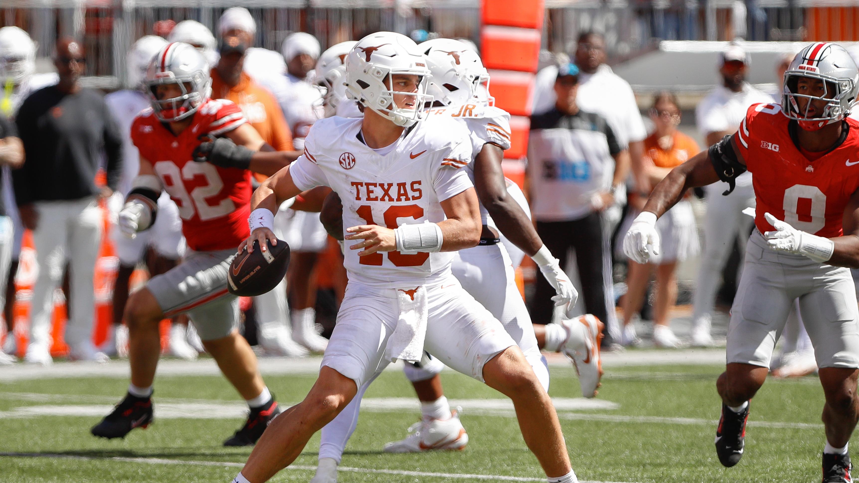 COLLEGE FOOTBALL: AUG 30 Texas at Ohio State