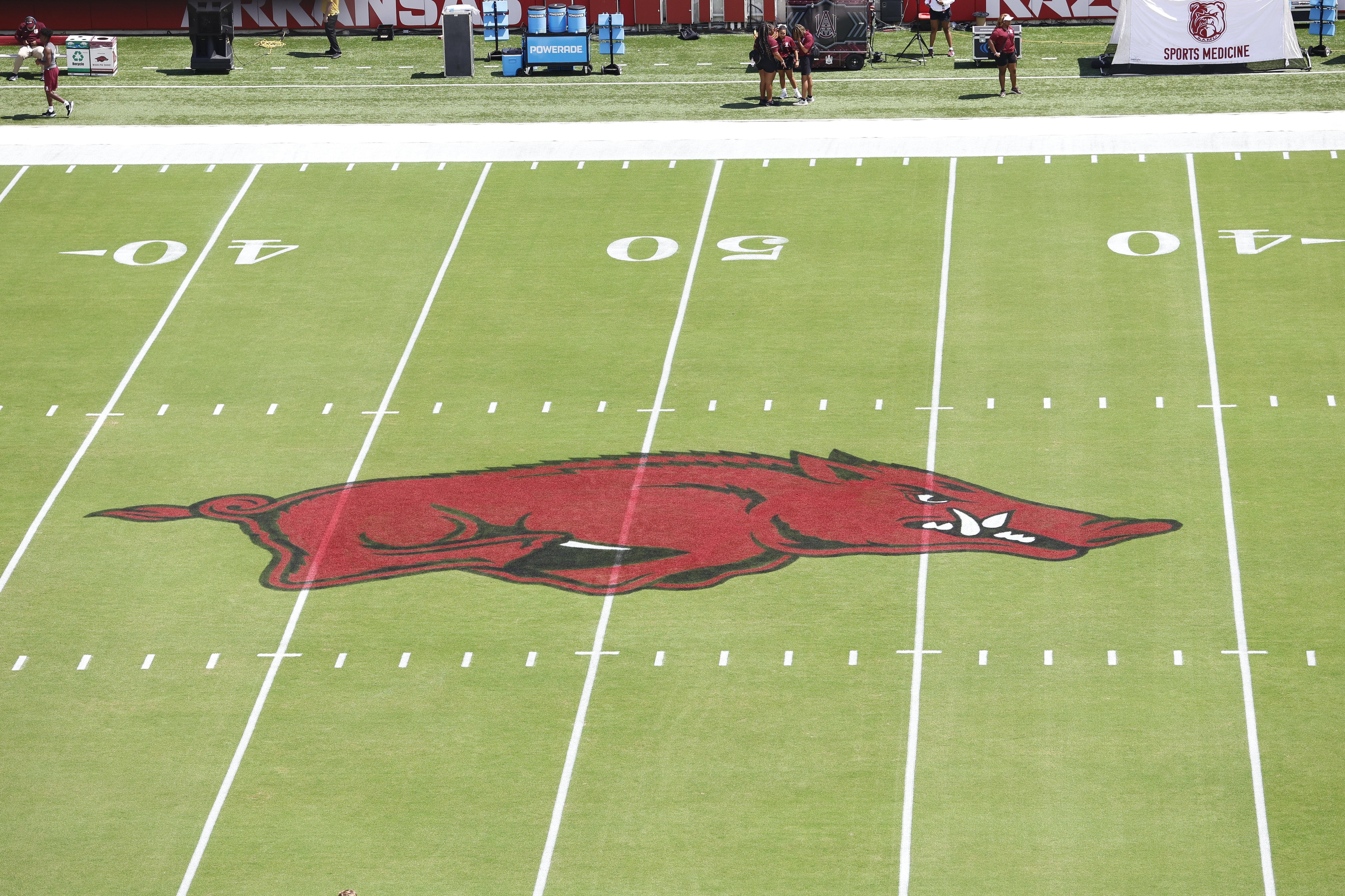 COLLEGE FOOTBALL: AUG 30 Alabama A&M at Arkansas