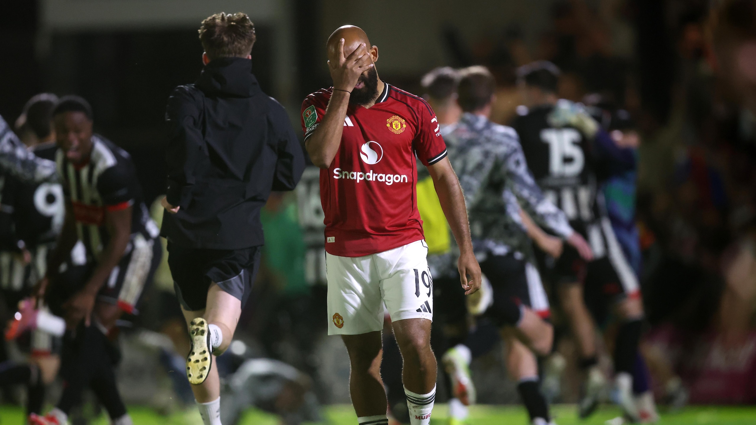Grimsby Town v Manchester United - Carabao Cup Second Round