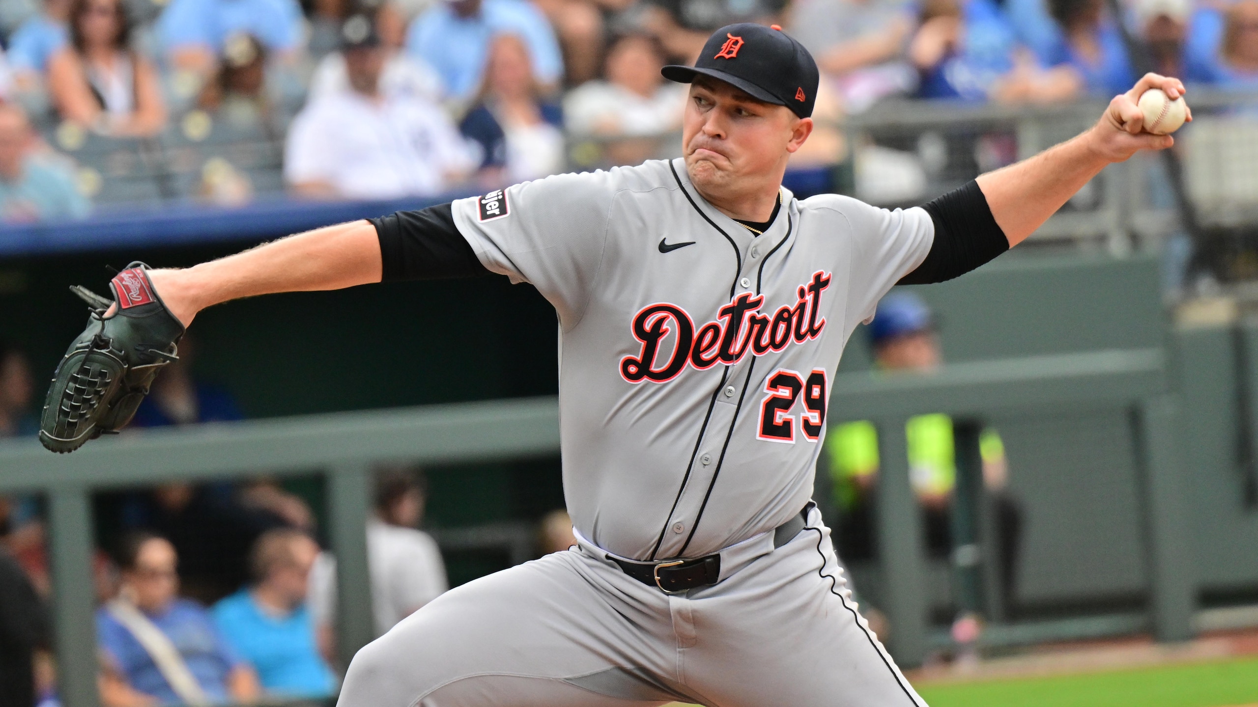 MLB: AUG 31 Tigers at Royals