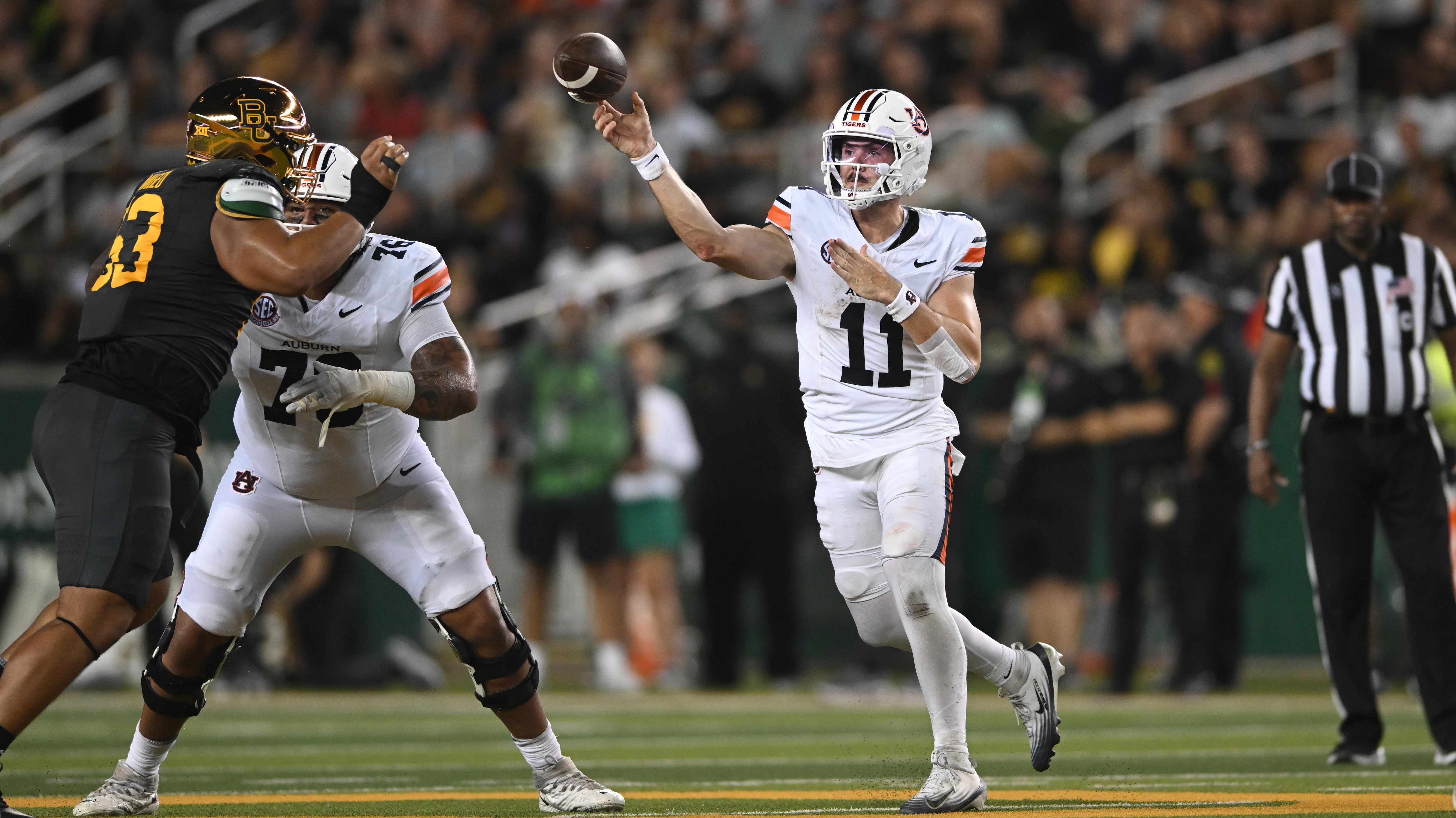 COLLEGE FOOTBALL: AUG 29 Auburn at Baylor