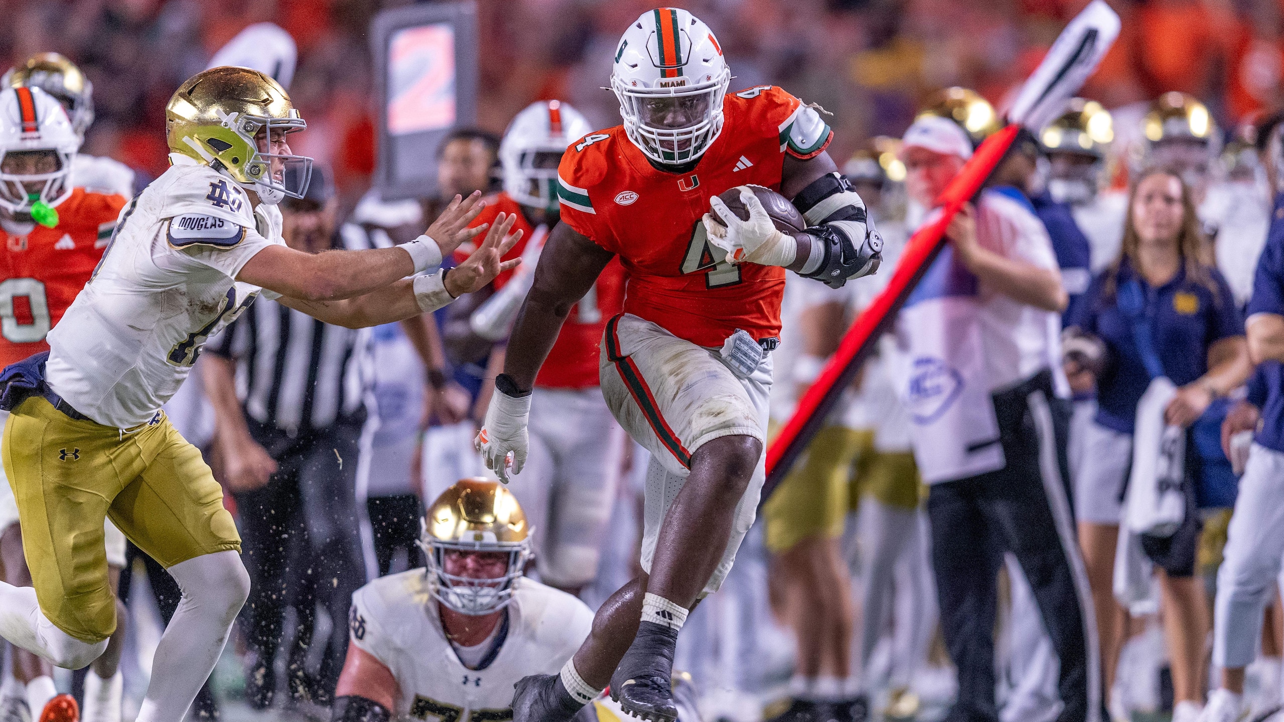 COLLEGE FOOTBALL: AUG 31 Notre Dame at Miami