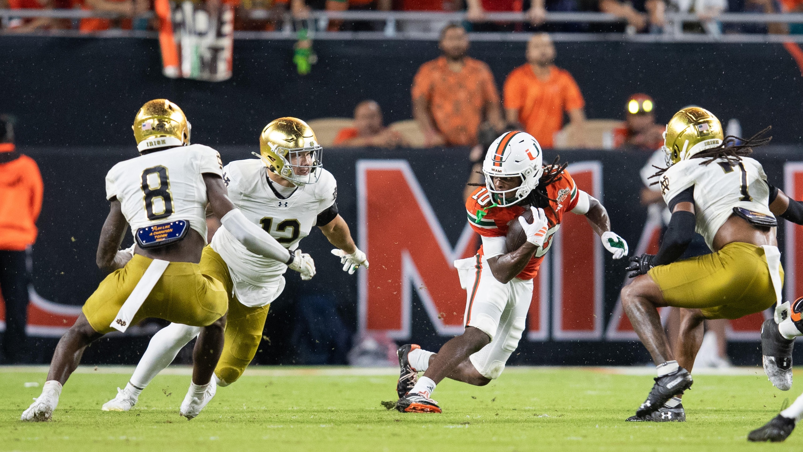 COLLEGE FOOTBALL: AUG 31 Notre Dame at Miami