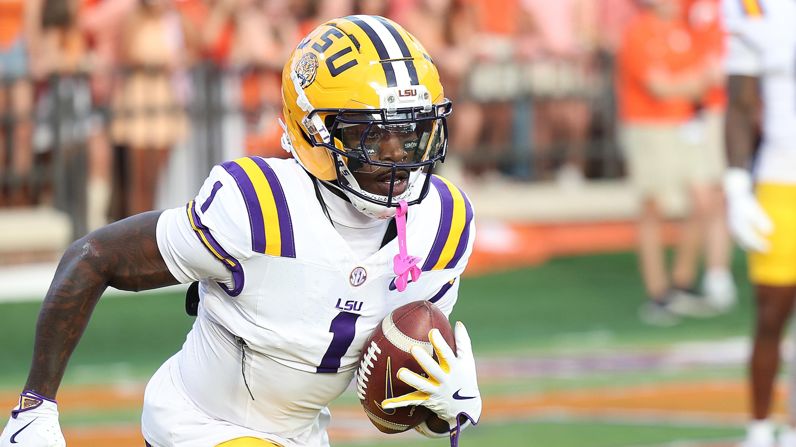 COLLEGE FOOTBALL: AUG 30 LSU at Clemson
