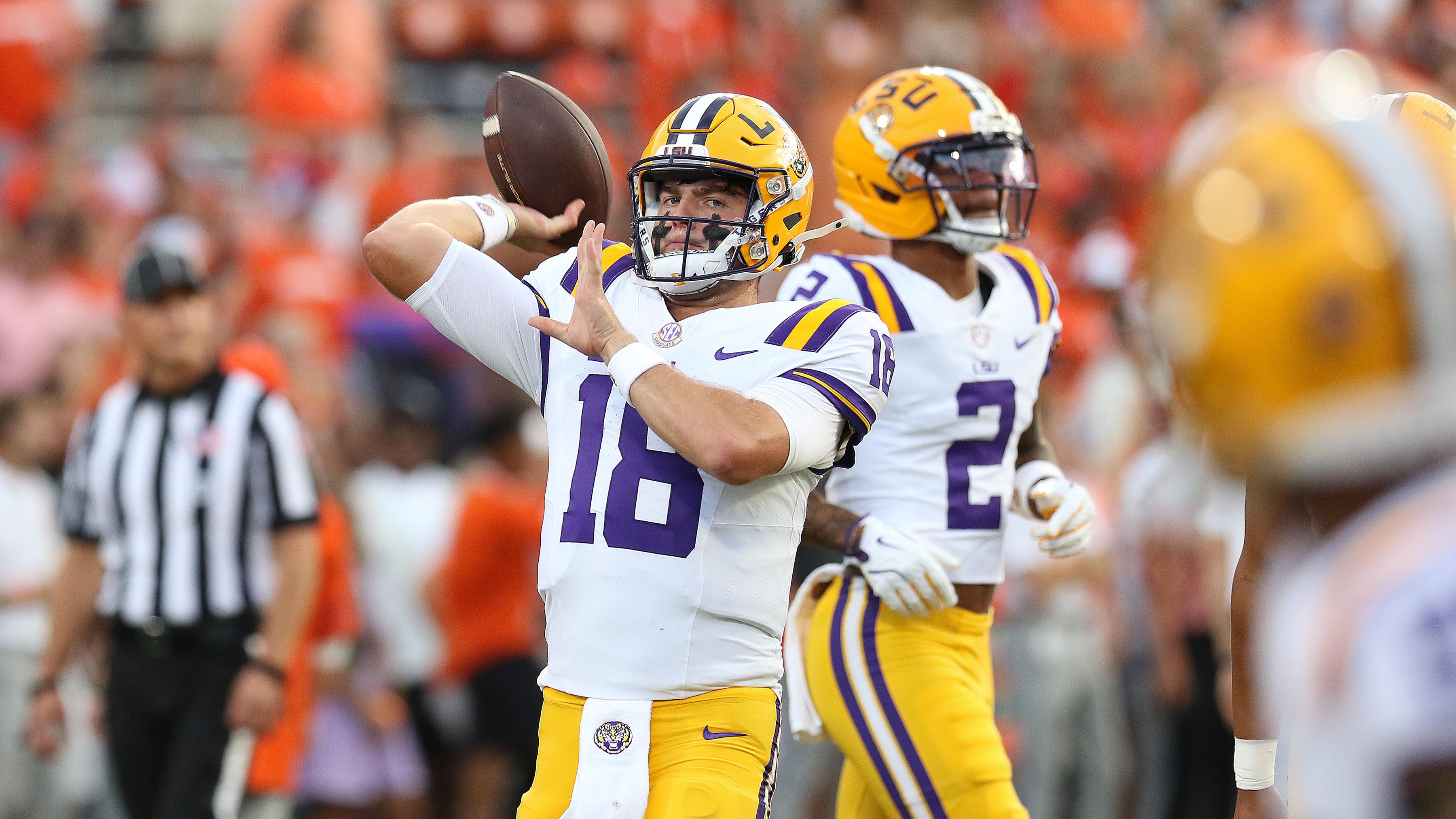 COLLEGE FOOTBALL: AUG 30 LSU at Clemson