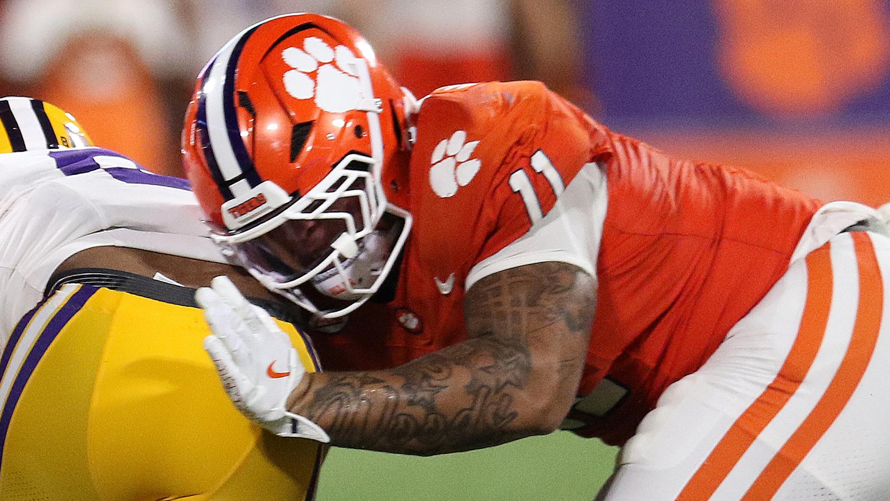 COLLEGE FOOTBALL: AUG 30 LSU at Clemson