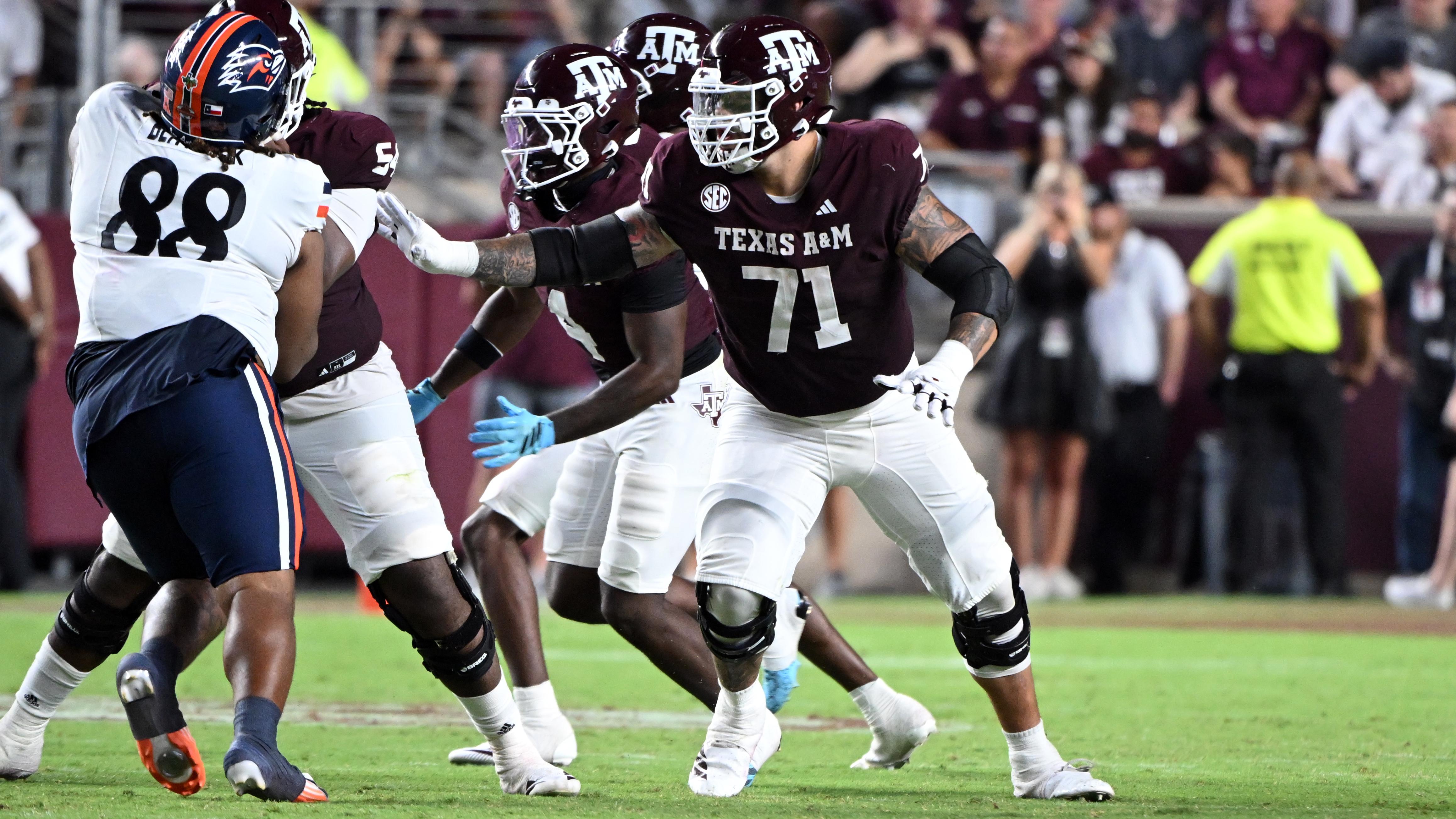 COLLEGE FOOTBALL: AUG 30 UTSA at Texas A&M