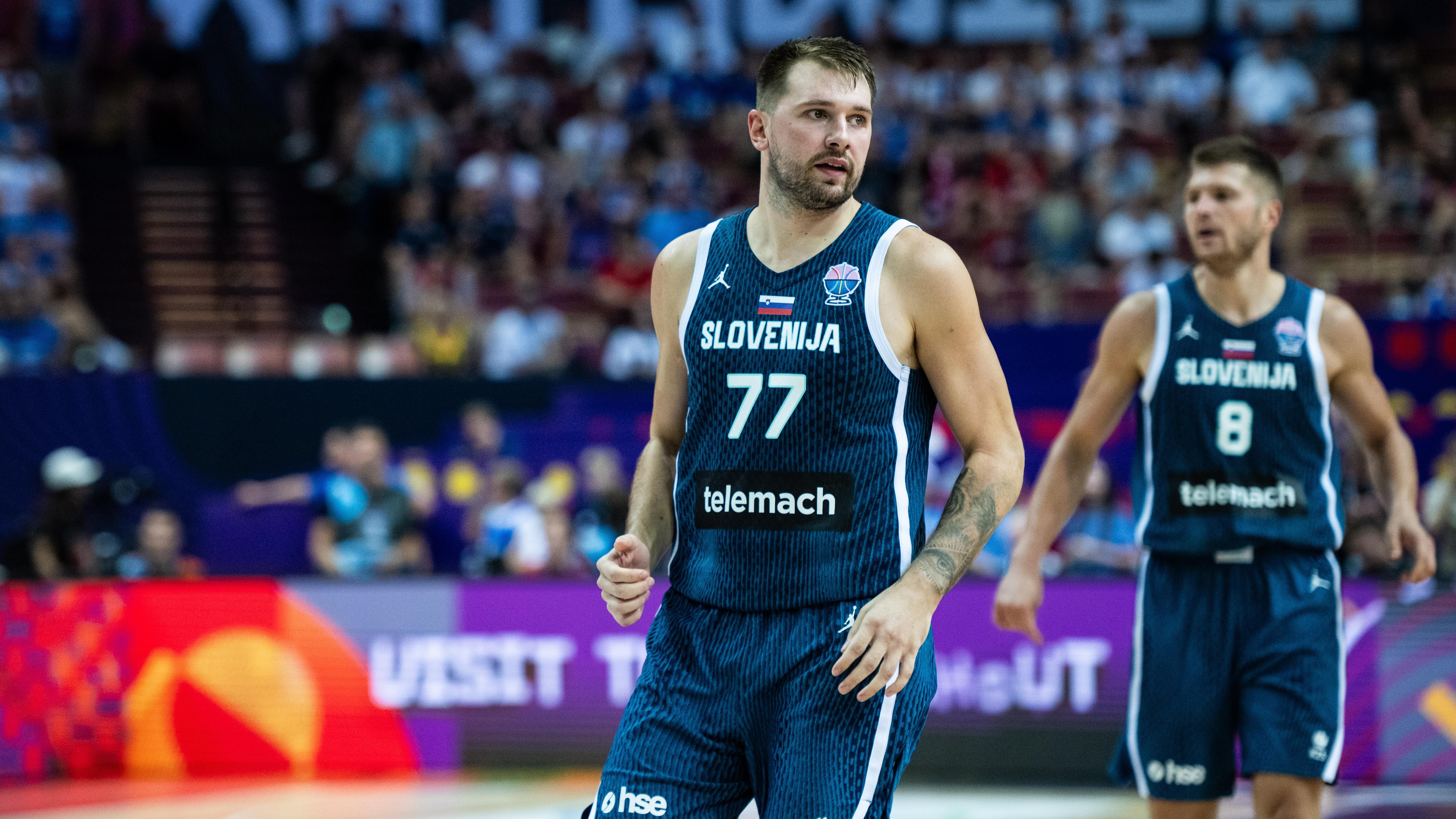 Lakers’ Luka Doncic Leads Slovenia to Win over Iceland in EuroBasket 2025 Group Play