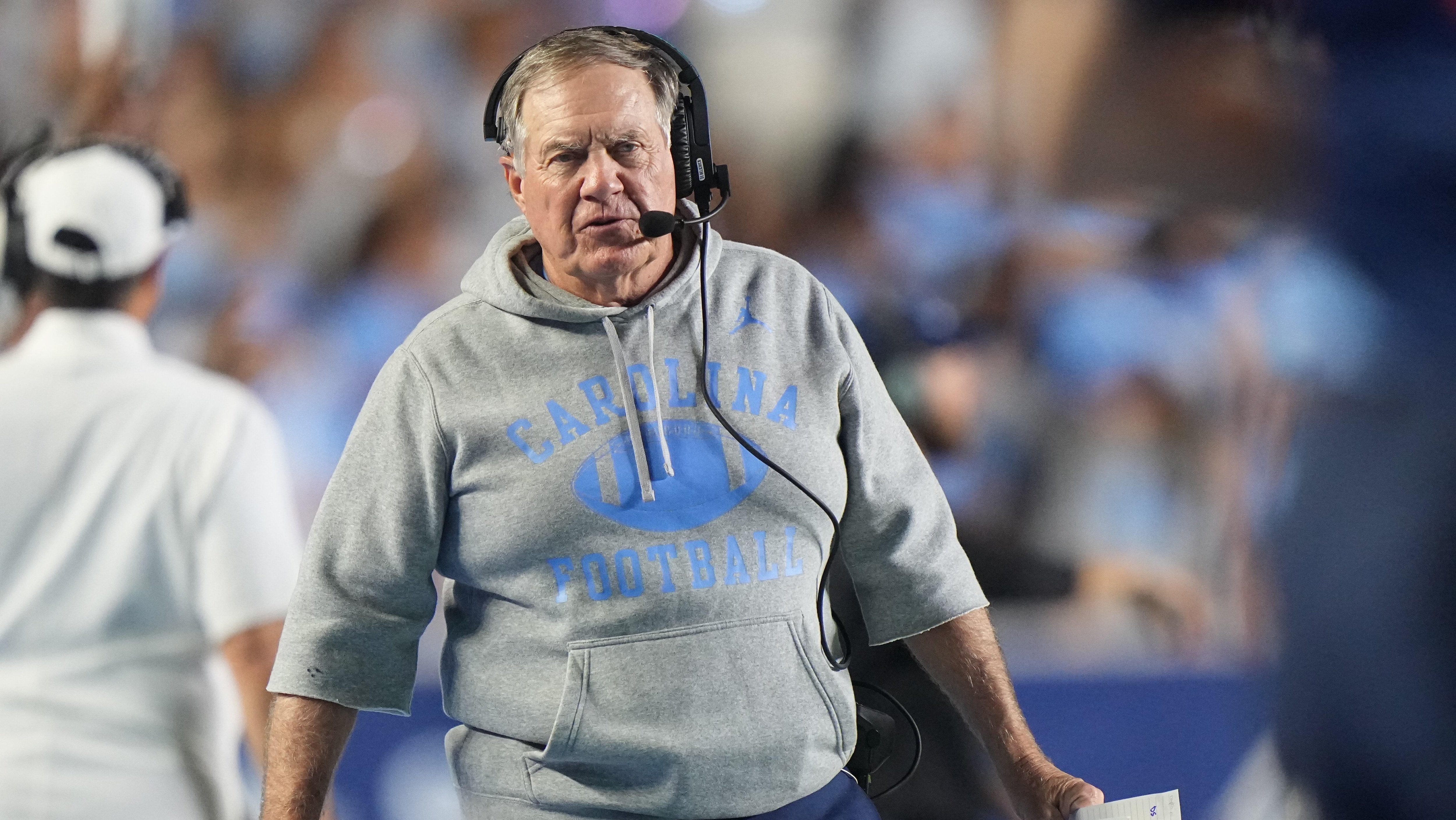 Bill Belichick Gets 1st Win with UNC, Applauded by CFB Fans in Rebound from TCU Loss