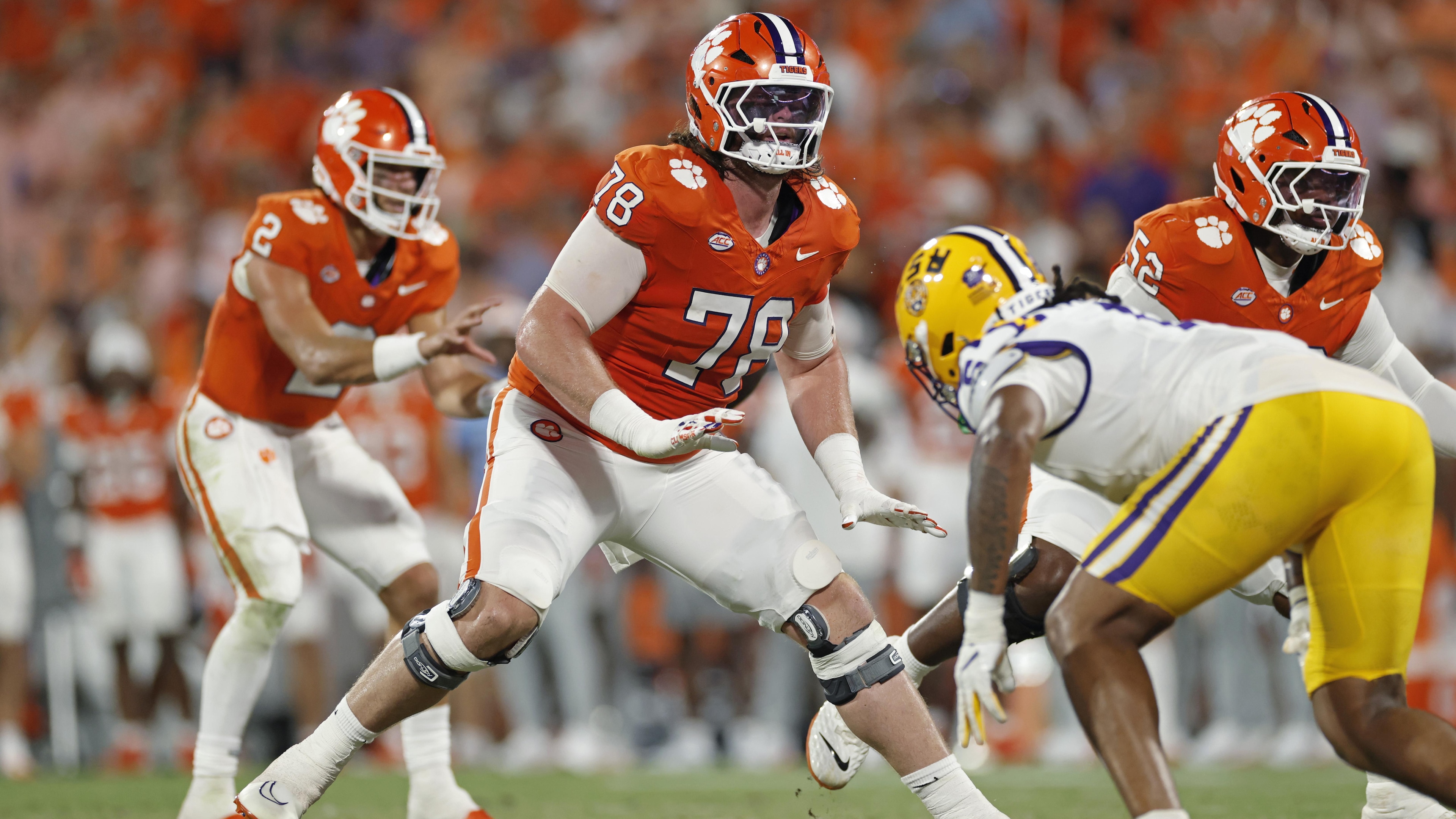 COLLEGE FOOTBALL: AUG 30 LSU at Clemson COLLEGE FOOTBALL: AUG 30 LSU at Clemson