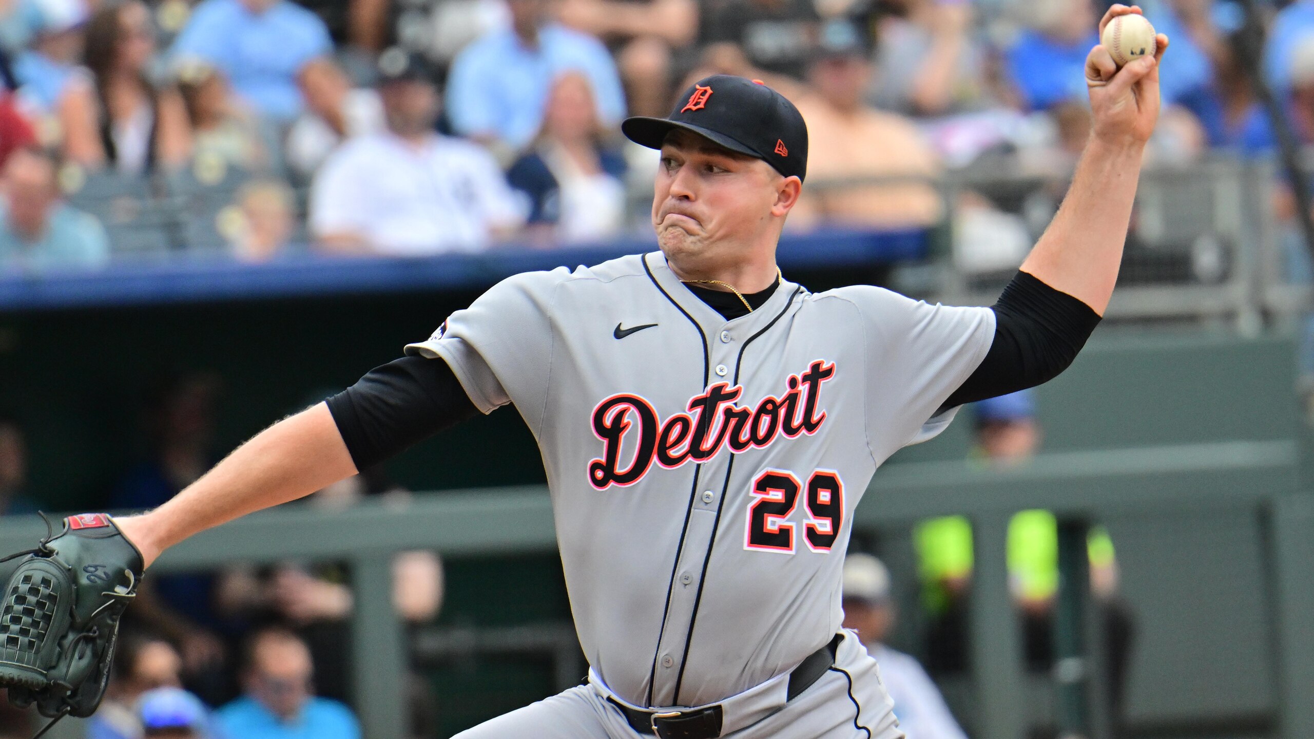 MLB: AUG 31 Tigers at Royals