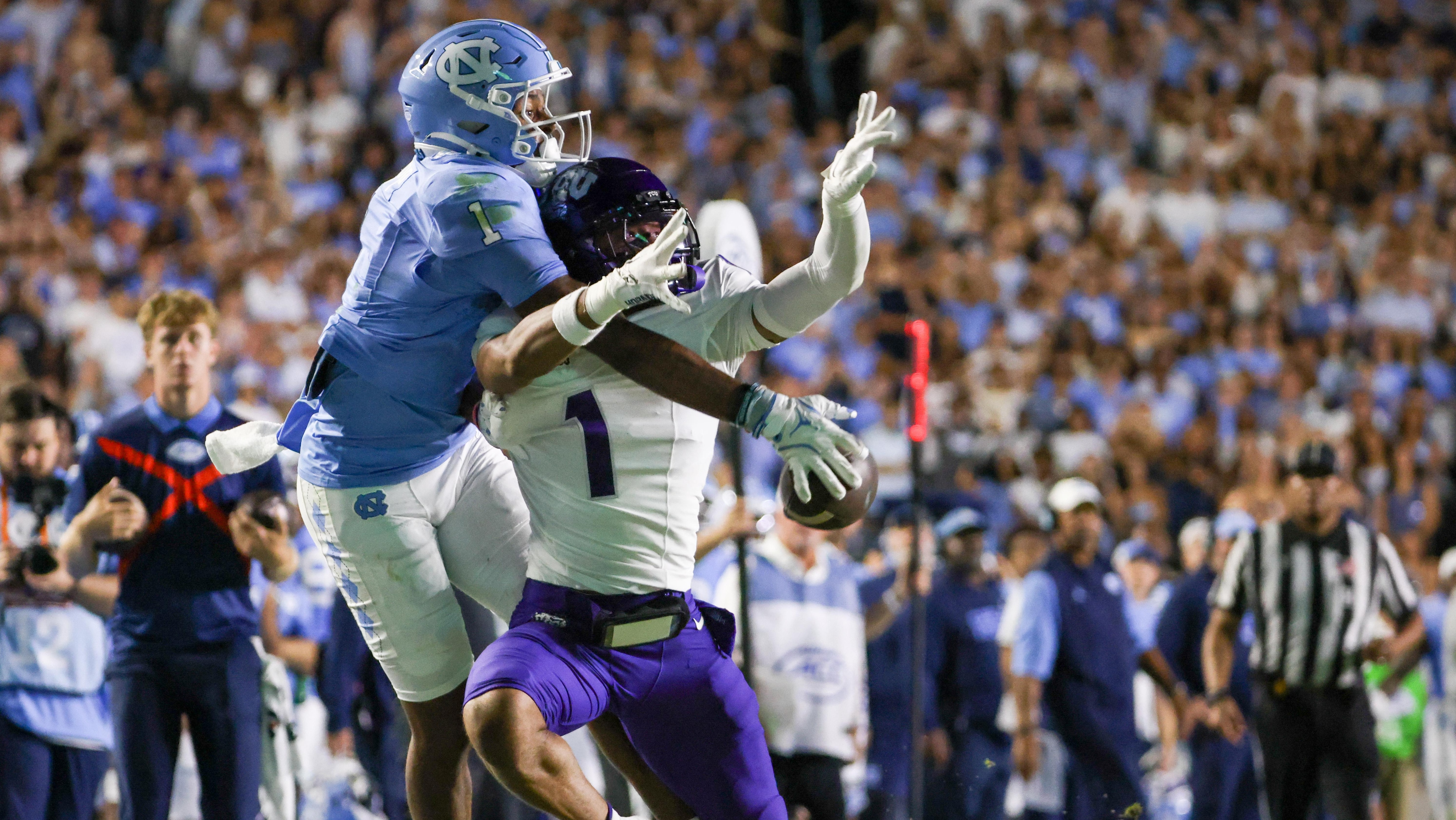 COLLEGE FOOTBALL: SEP 01 TCU at North Carolina