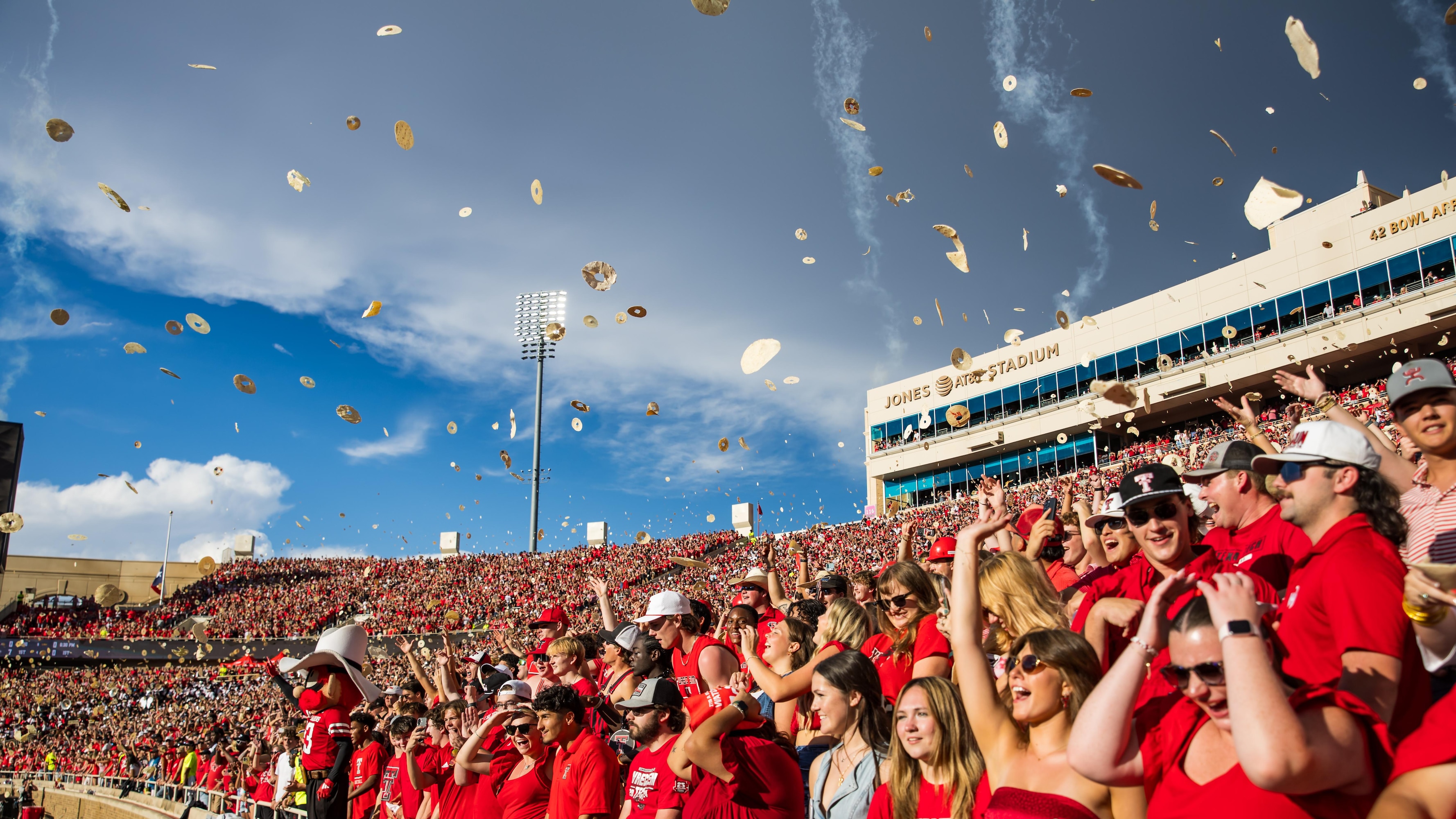 Texas Tech Asks Fans to Stop Throwing Tortillas on Field Due to Possible Discipline