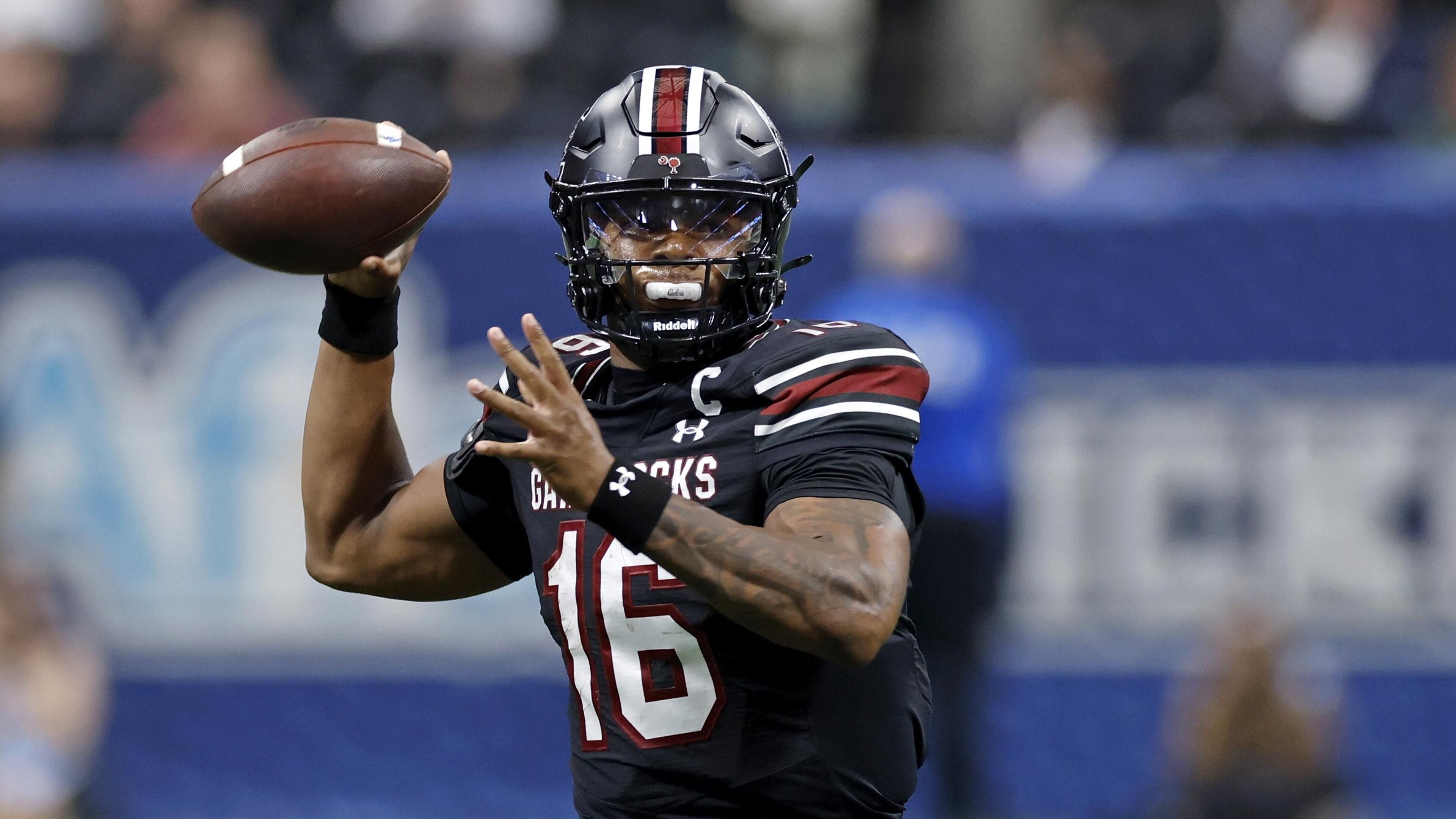 COLLEGE FOOTBALL: AUG 31 AFLAC Kickoff Game Virginia Tech vs South Carolina COLLEGE FOOTBALL: AUG 31 AFLAC Kickoff Game Virginia Tech vs South Carolina