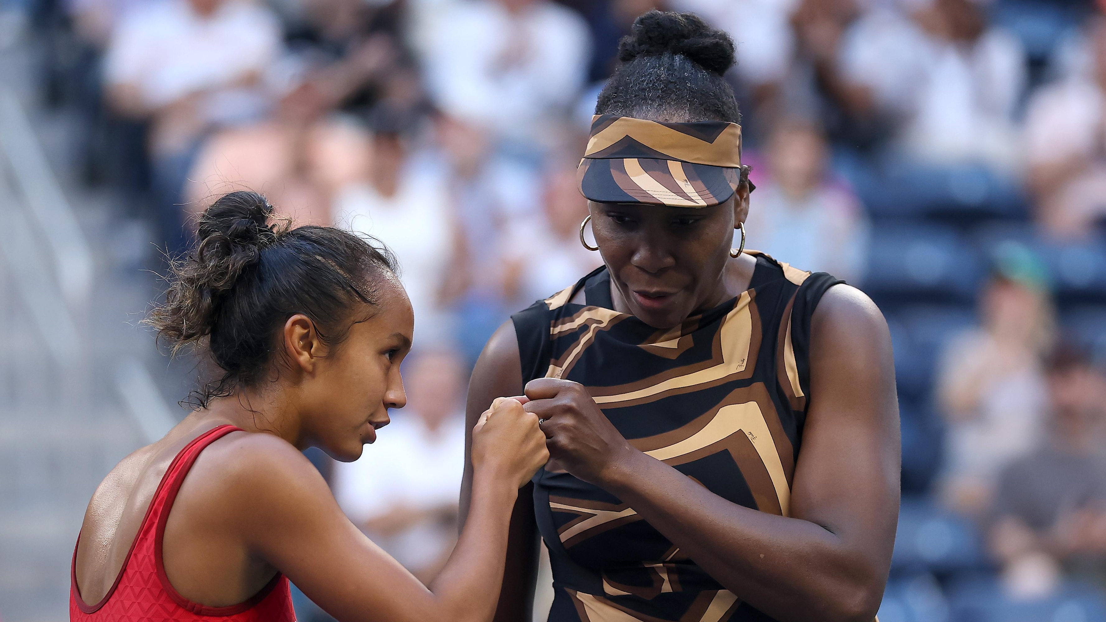 Venus Williams, Leylah Fernandez Beat Zhang, Alexandrova to Reach US Open Doubles QF