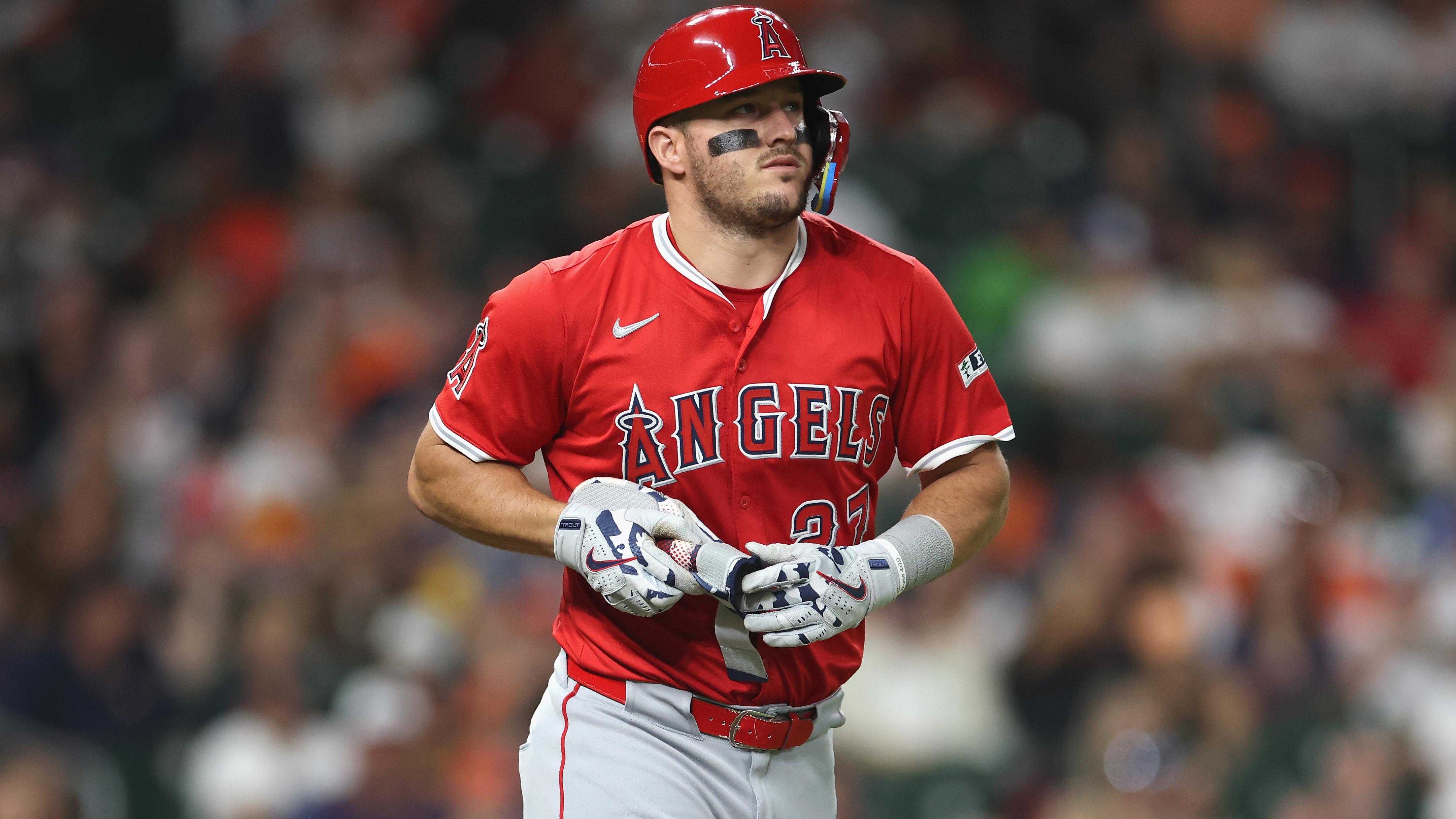 Mike Trout Out of Angels Lineup vs. Royals with Skin Infection