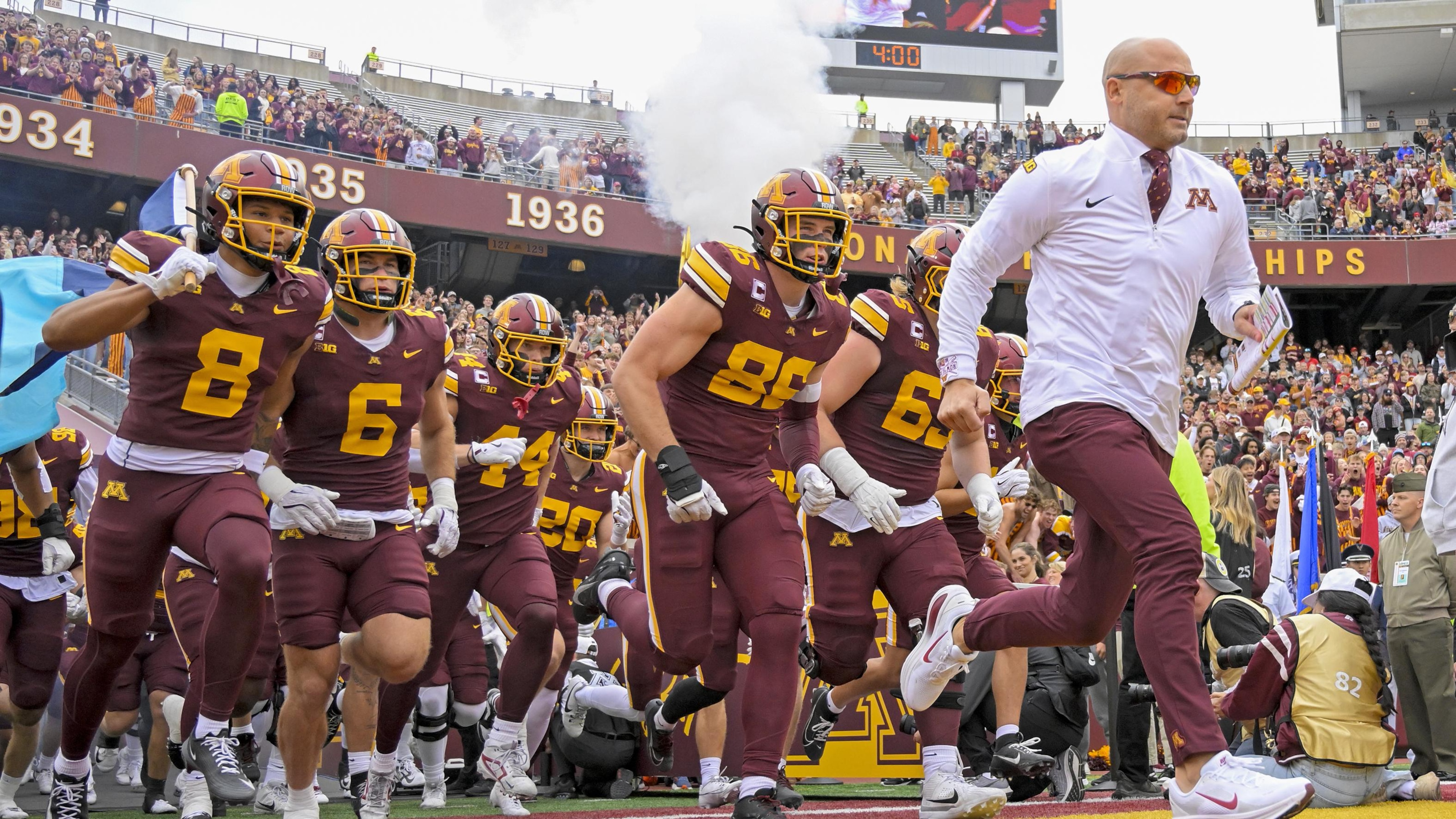 COLLEGE FOOTBALL: SEP 06 Northwestern State at Minnesota COLLEGE FOOTBALL: SEP 06 Northwestern State at Minnesota
