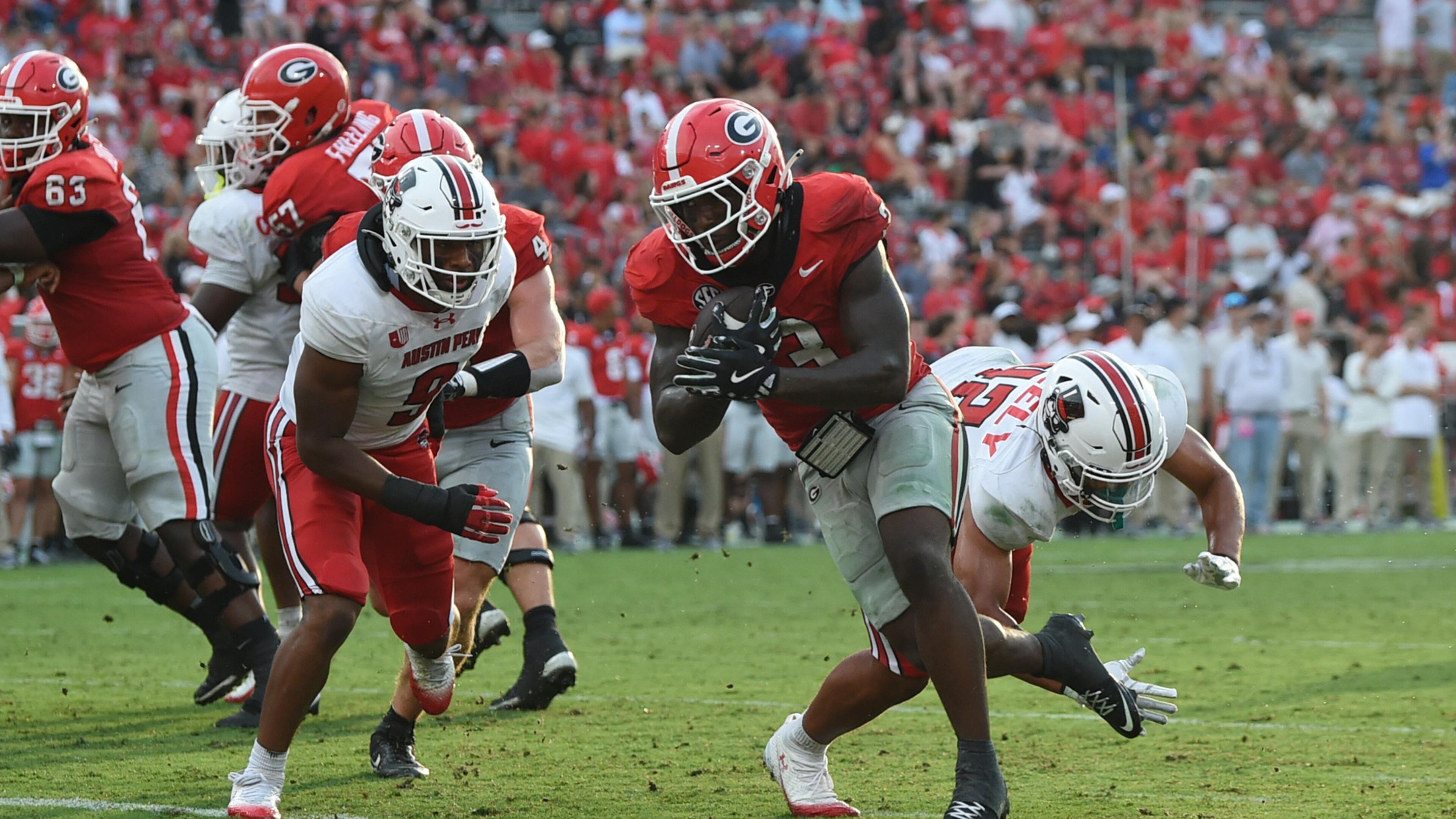 COLLEGE FOOTBALL: SEP 06 Austin Peay at Georgia COLLEGE FOOTBALL: SEP 06 Austin Peay at Georgia