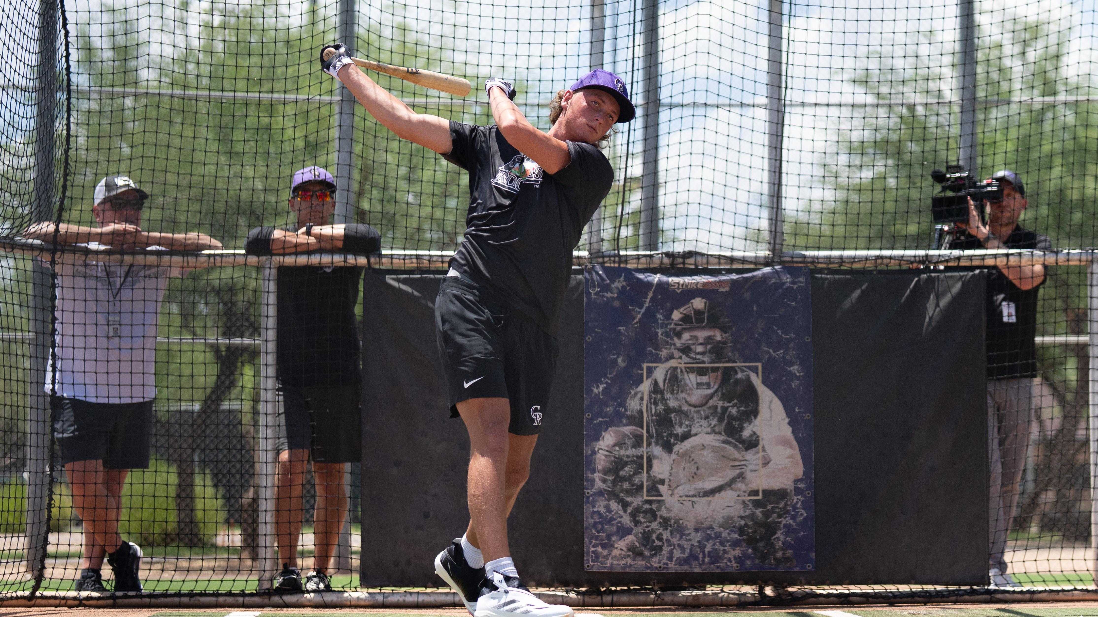 2025 Colorado Rockies Draftee Work Outs