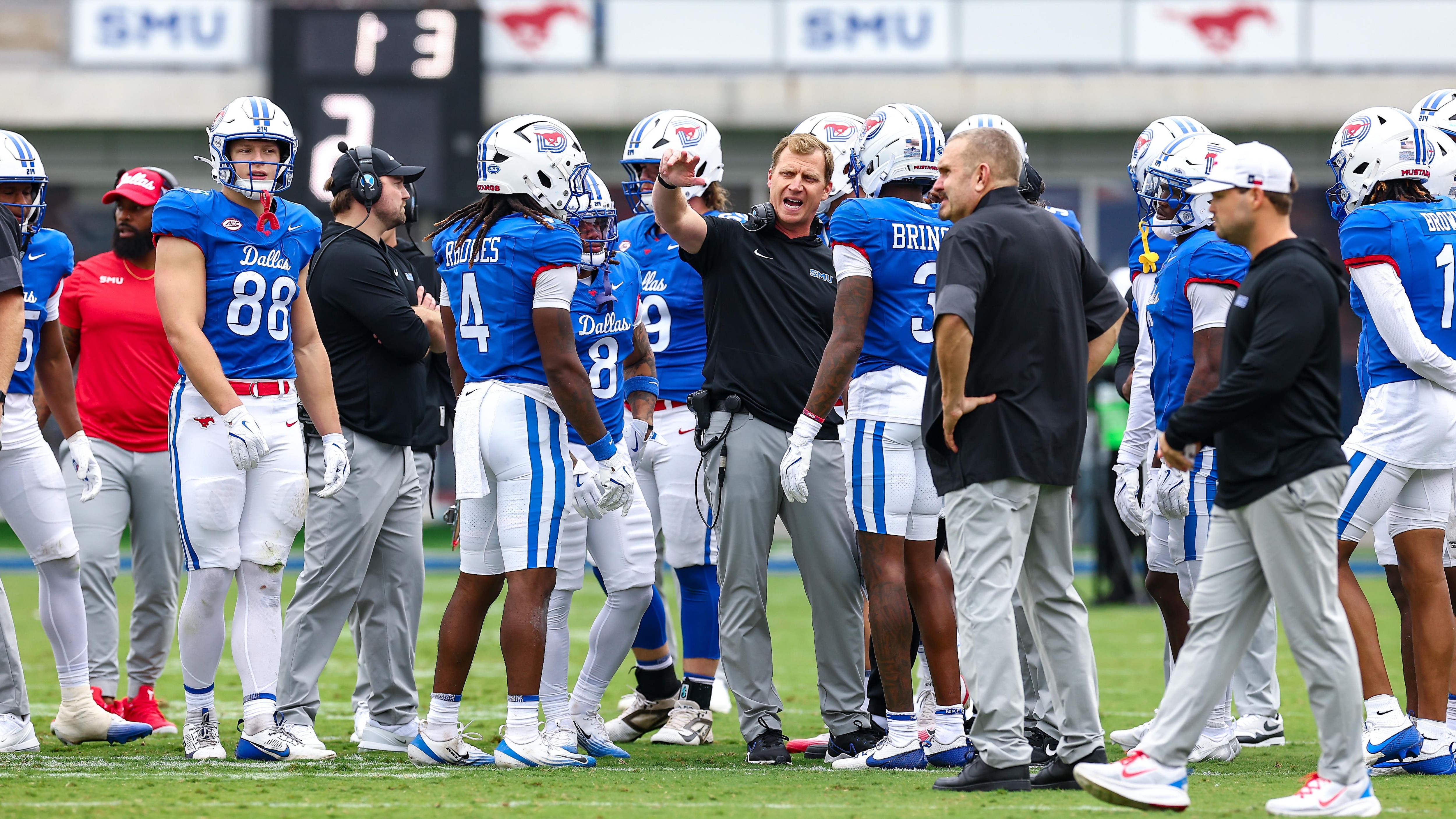 COLLEGE FOOTBALL: SEP 06 Baylor at SMU