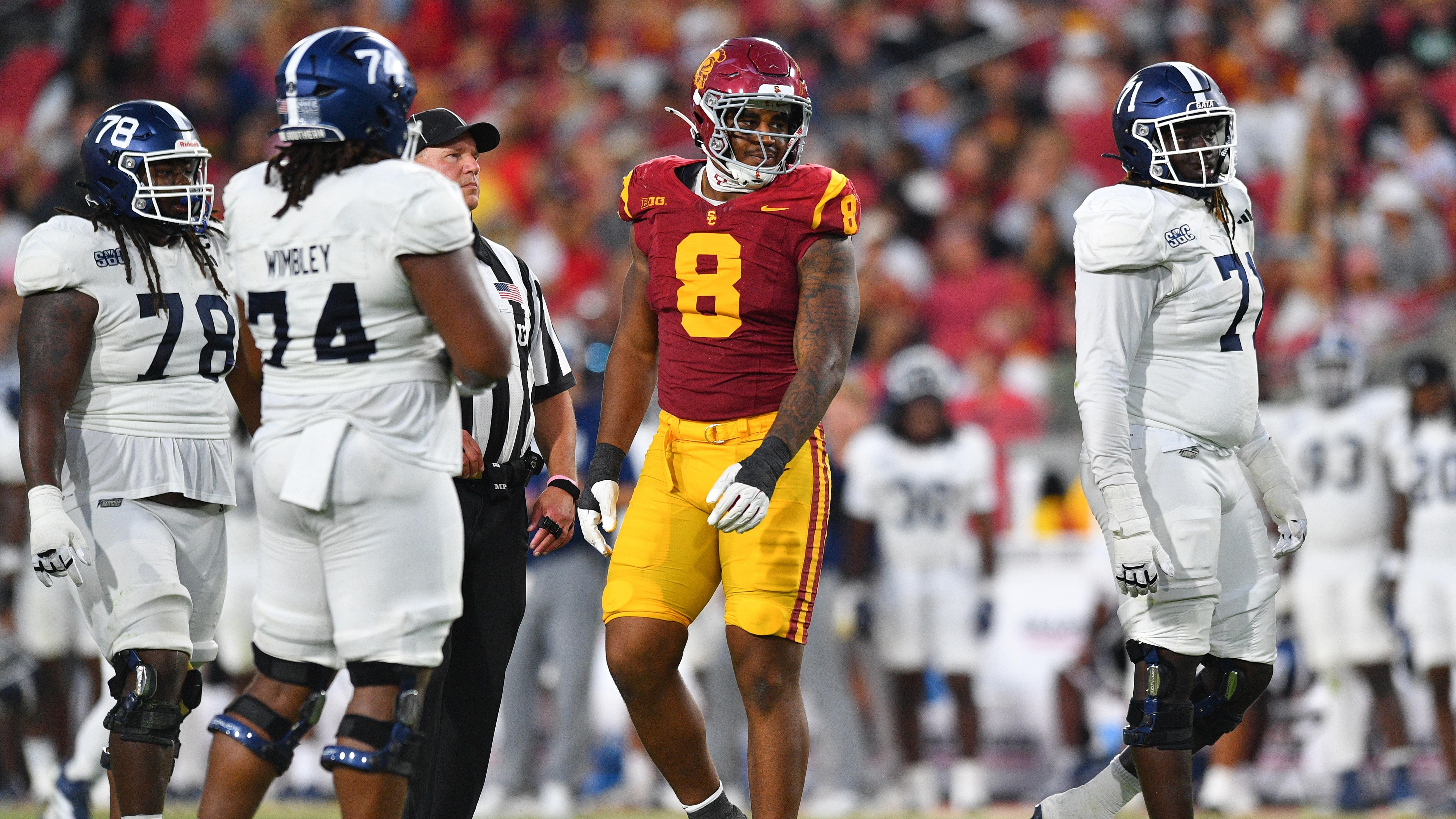 COLLEGE FOOTBALL: SEP 06 Georgia Southern at USC