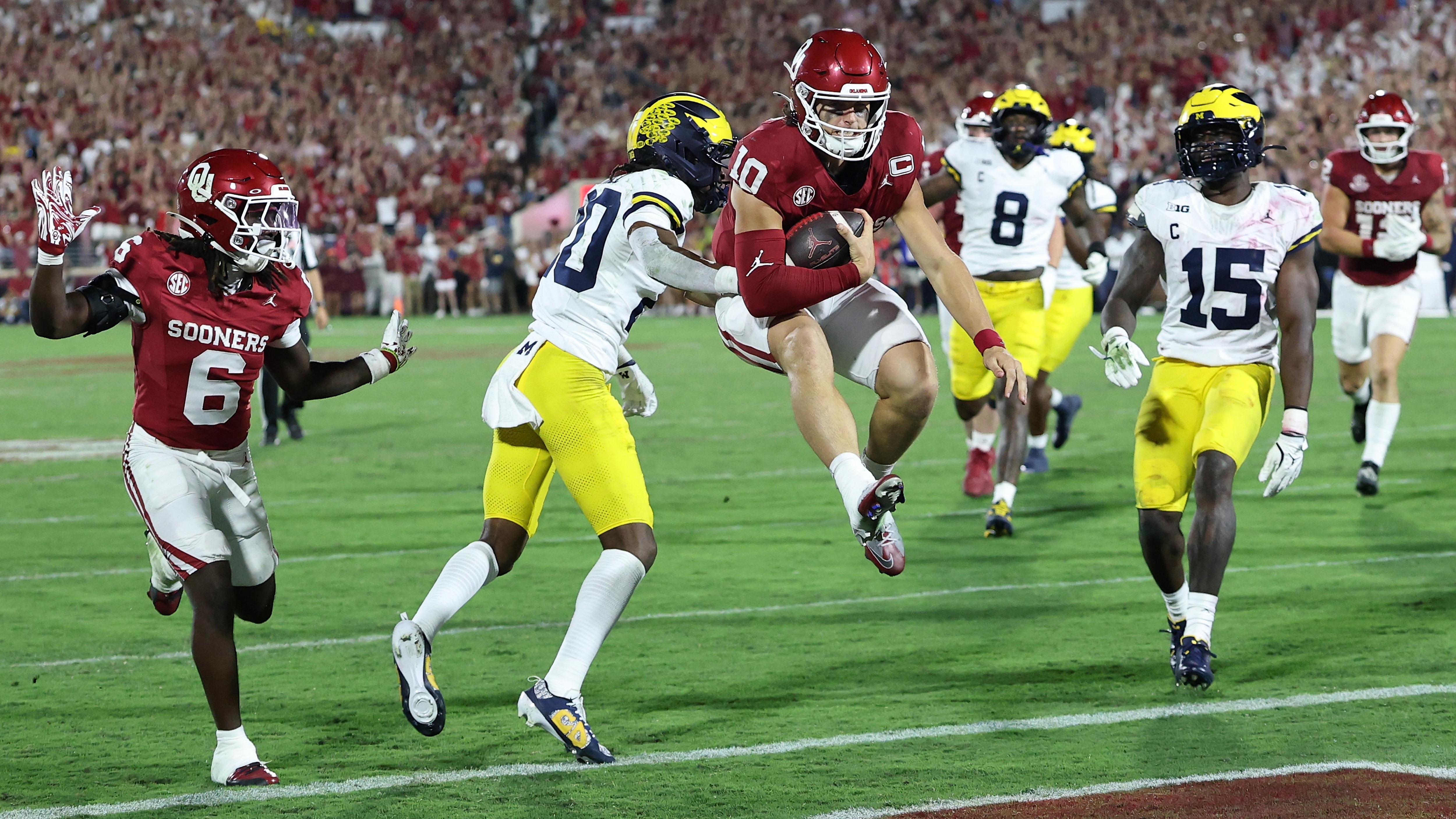 Michigan v Oklahoma