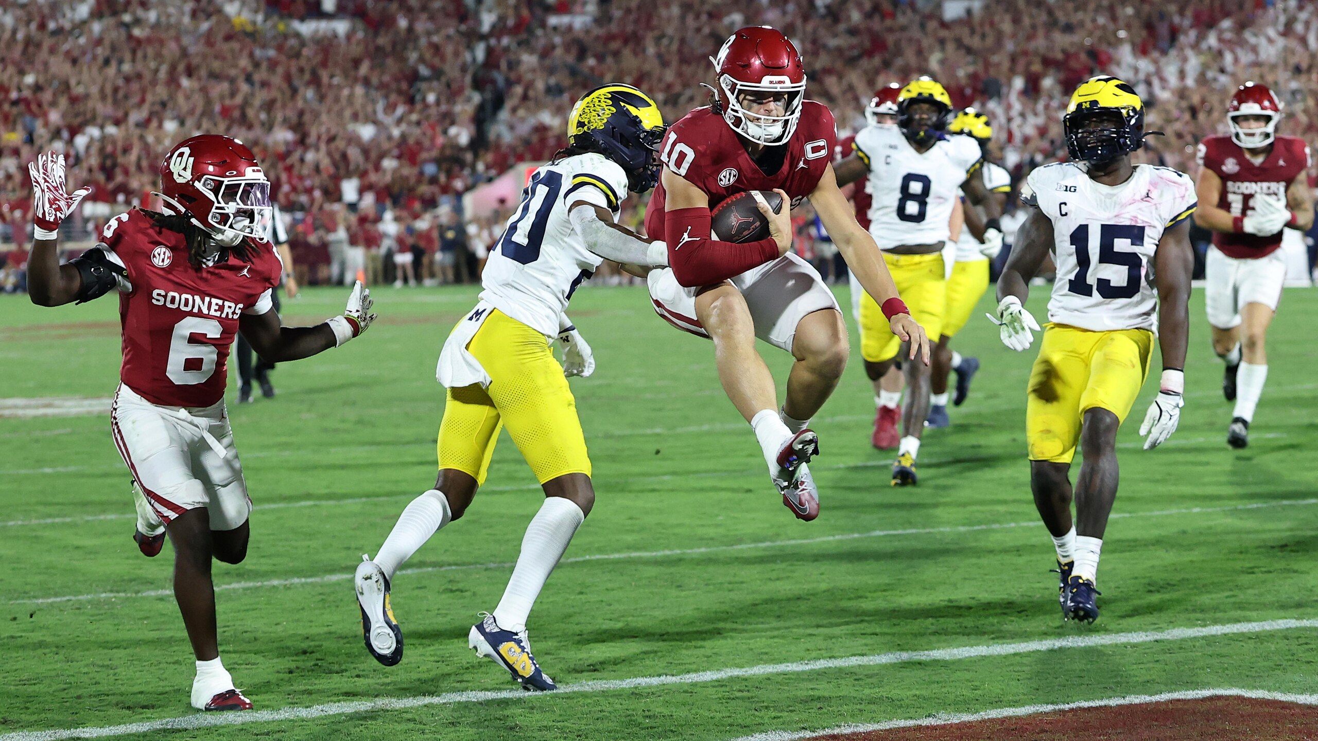 Michigan v Oklahoma