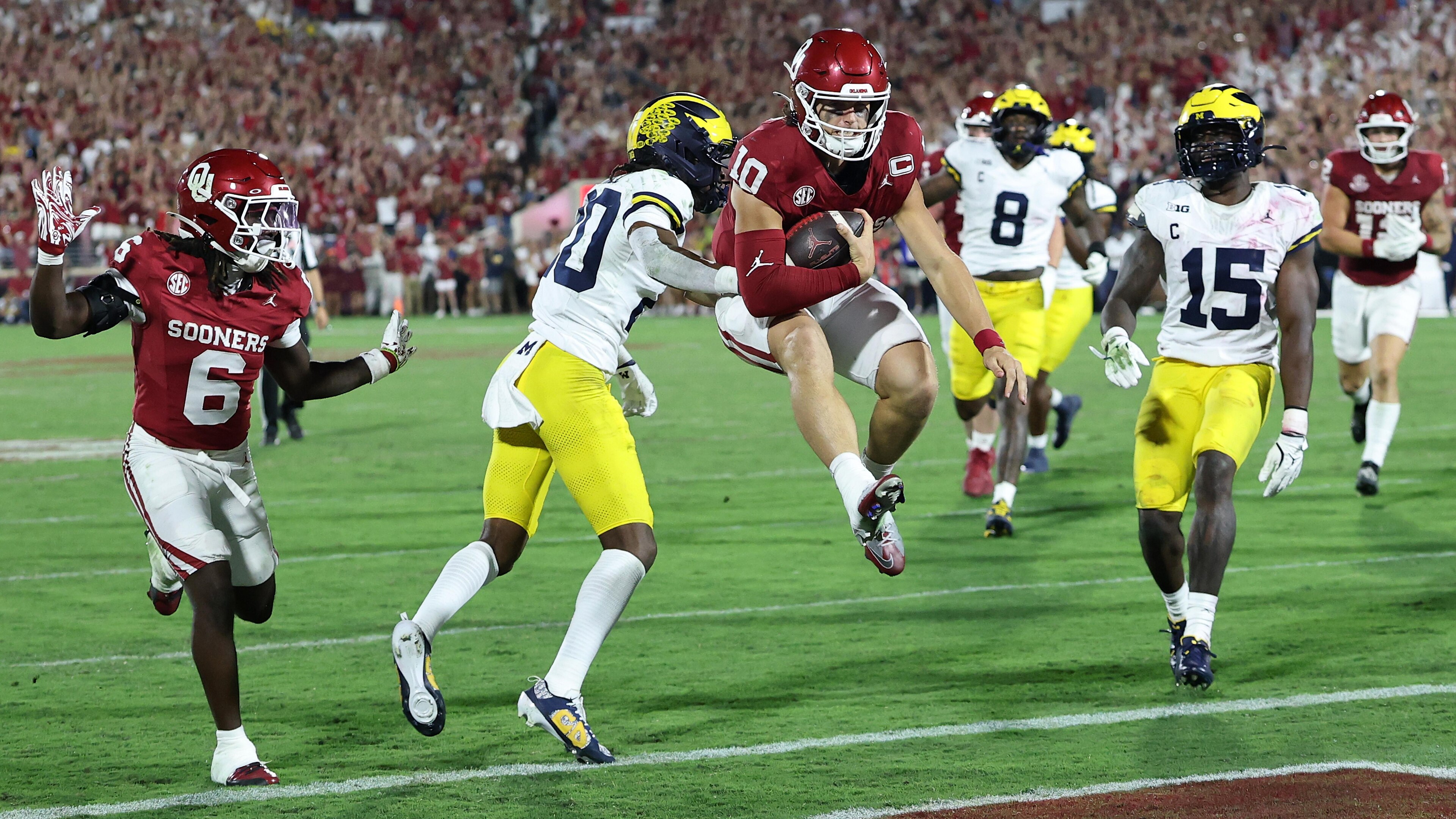 Michigan v Oklahoma