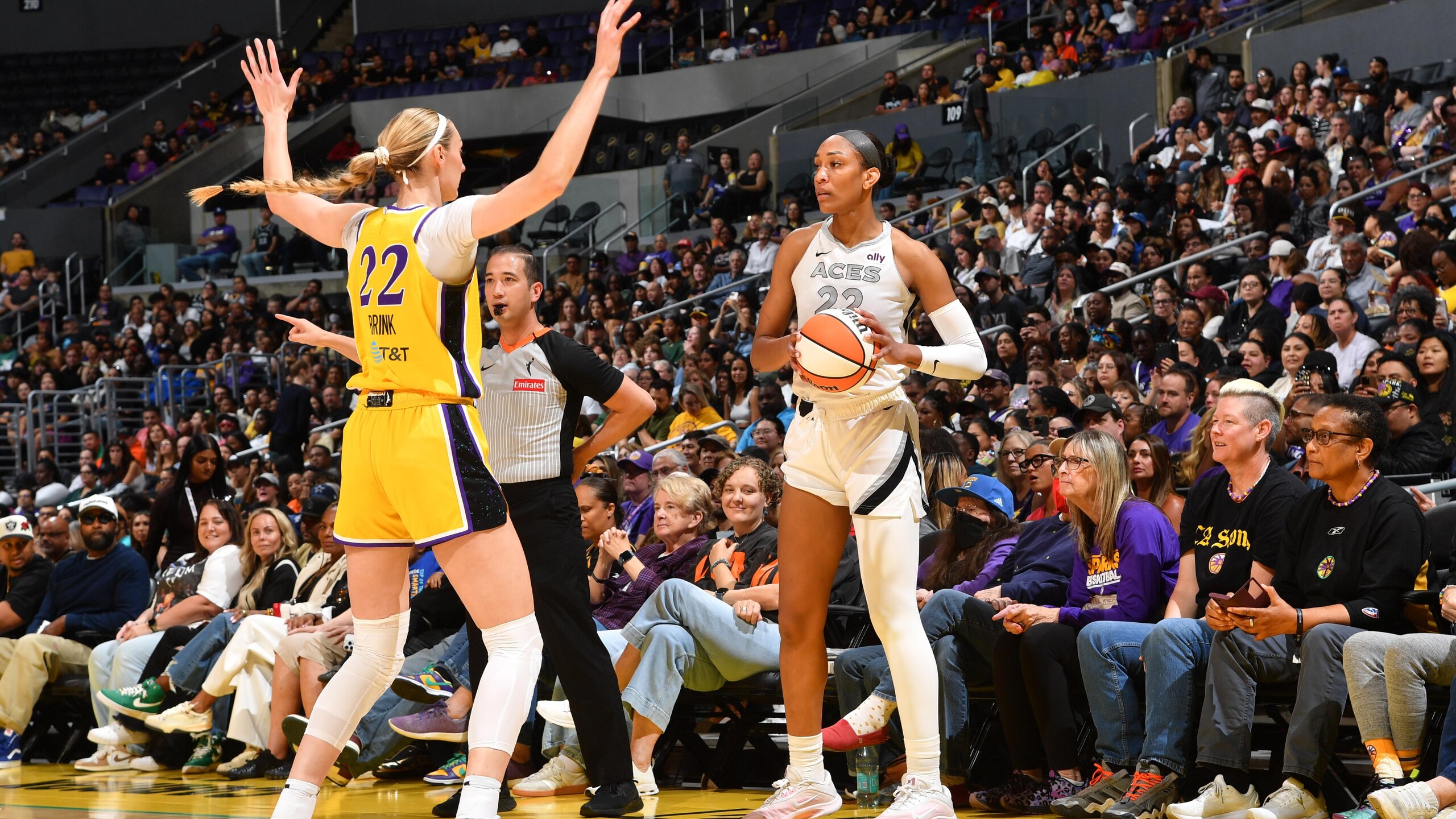 Las Vegas Aces v Los Angeles Sparks