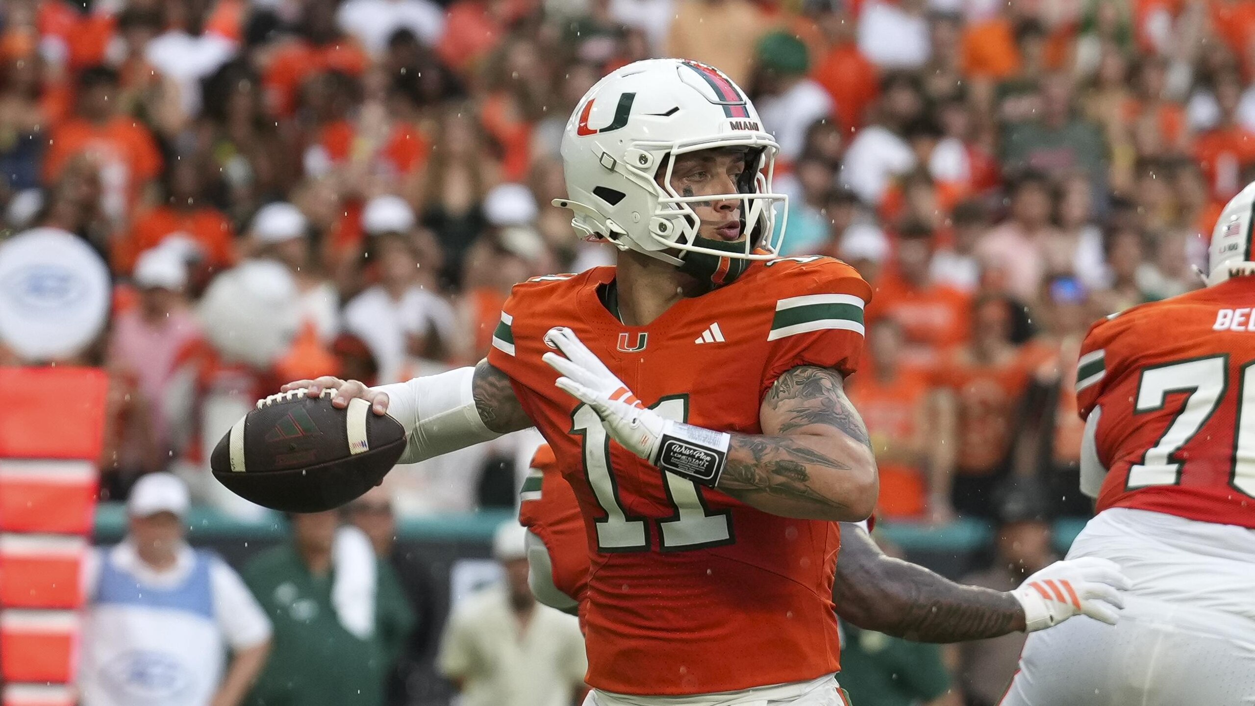 COLLEGE FOOTBALL: SEP 13 South Florida at Miami