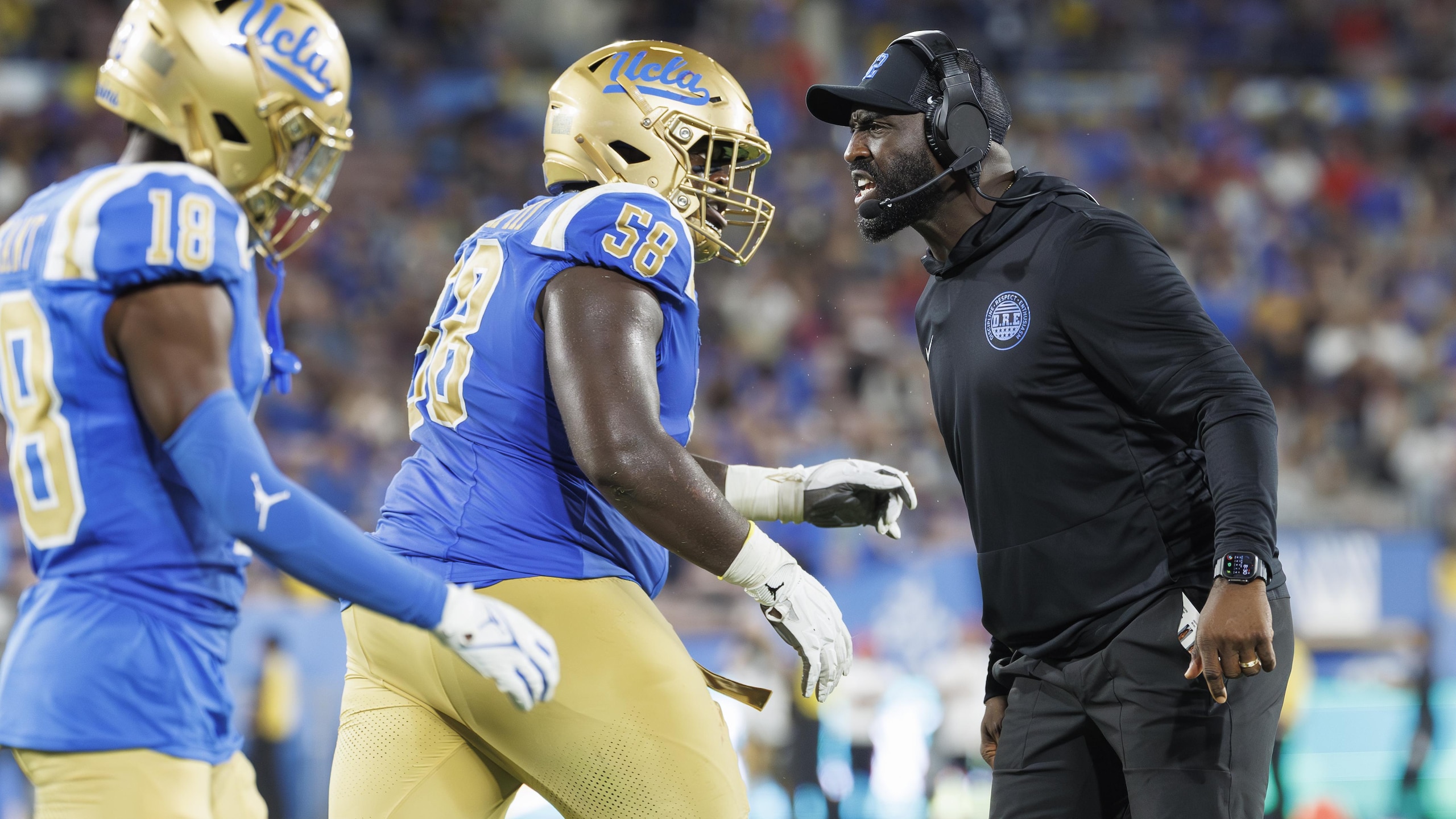 UCLA football vs New Mexico in Pasadena, CA UCLA football vs New Mexico in Pasadena, CA