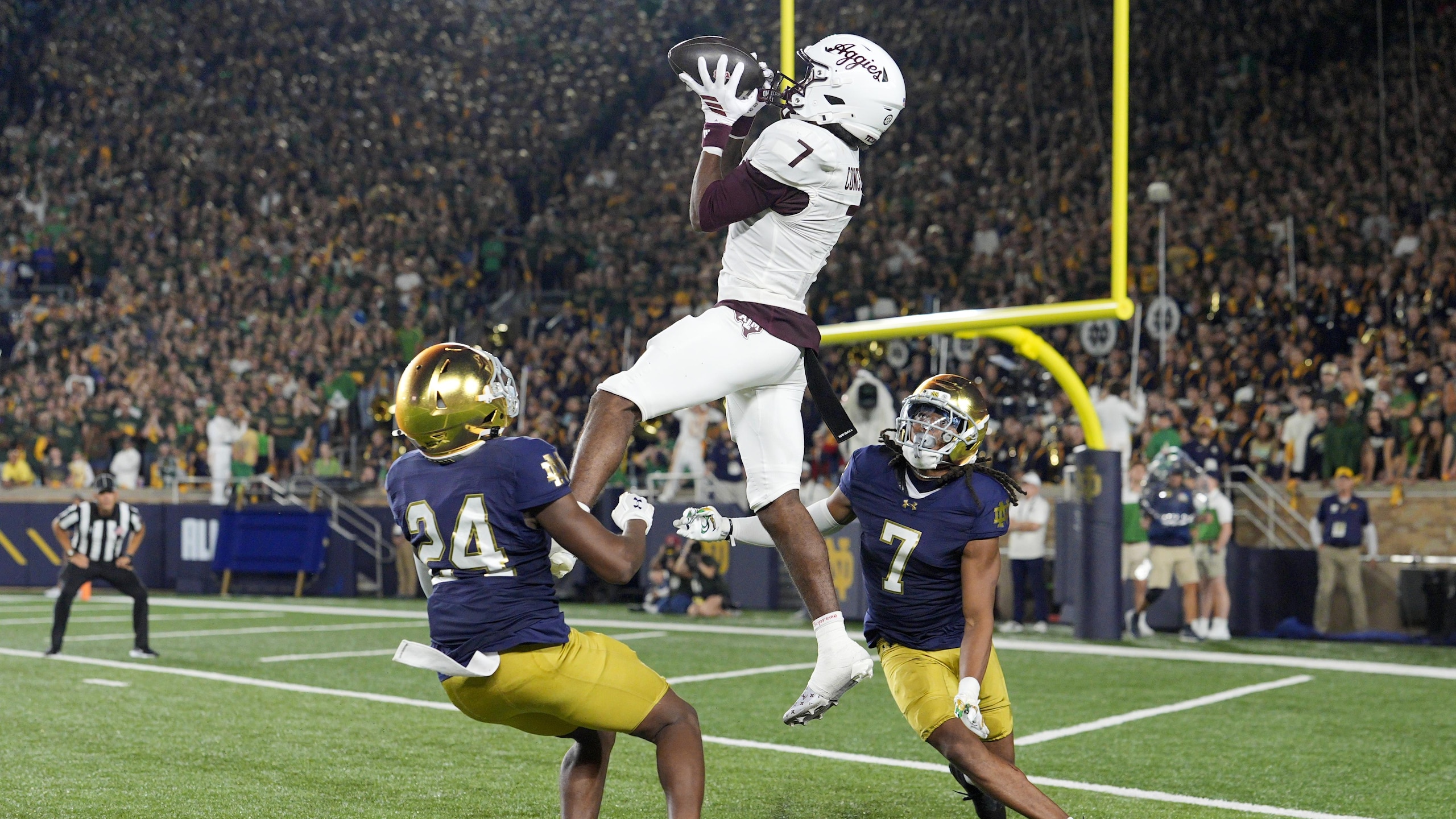 COLLEGE FOOTBALL: SEP 13 Texas A&M at Notre Dame