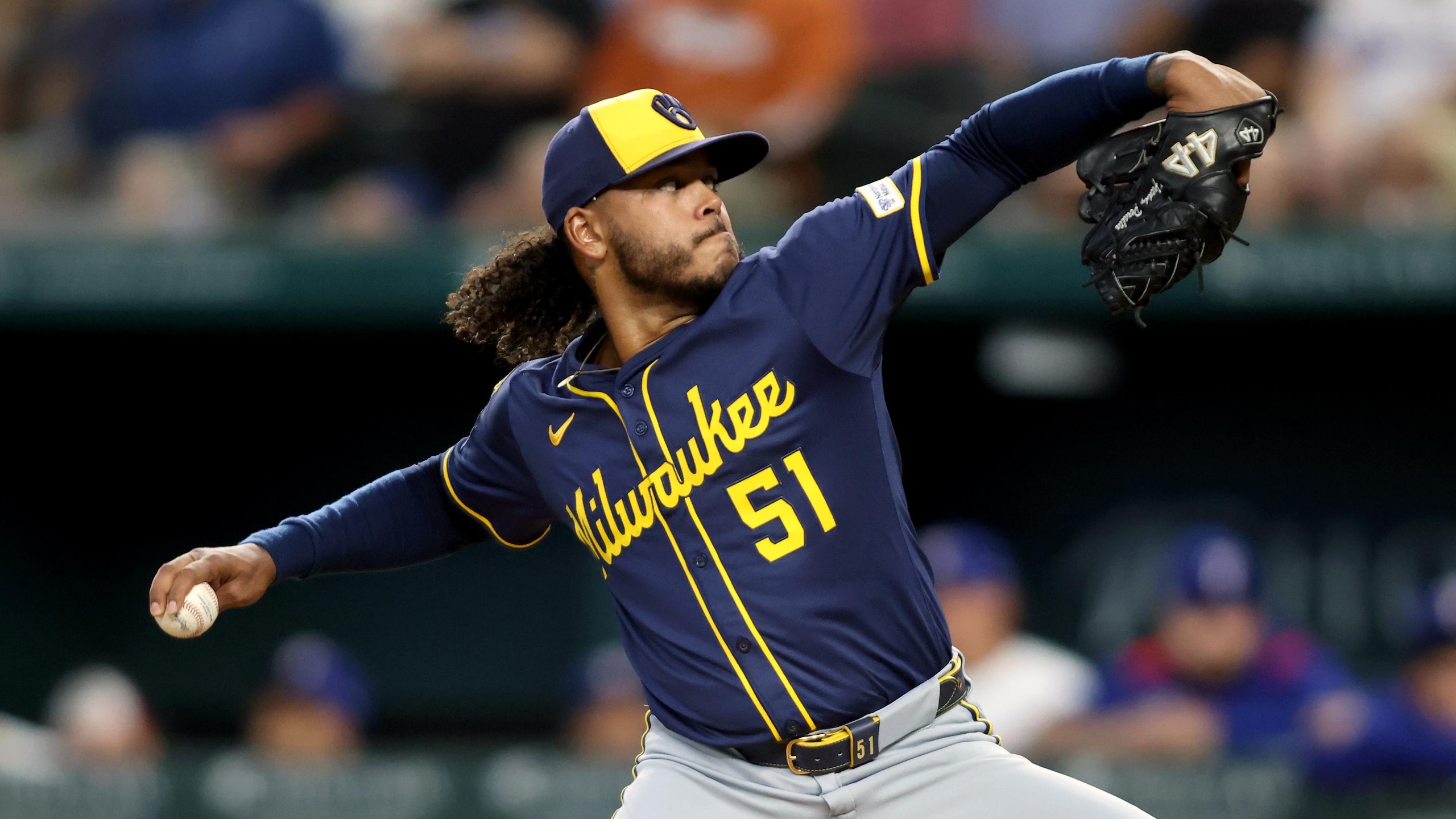 Milwaukee Brewers v Texas Rangers Milwaukee Brewers v Texas Rangers