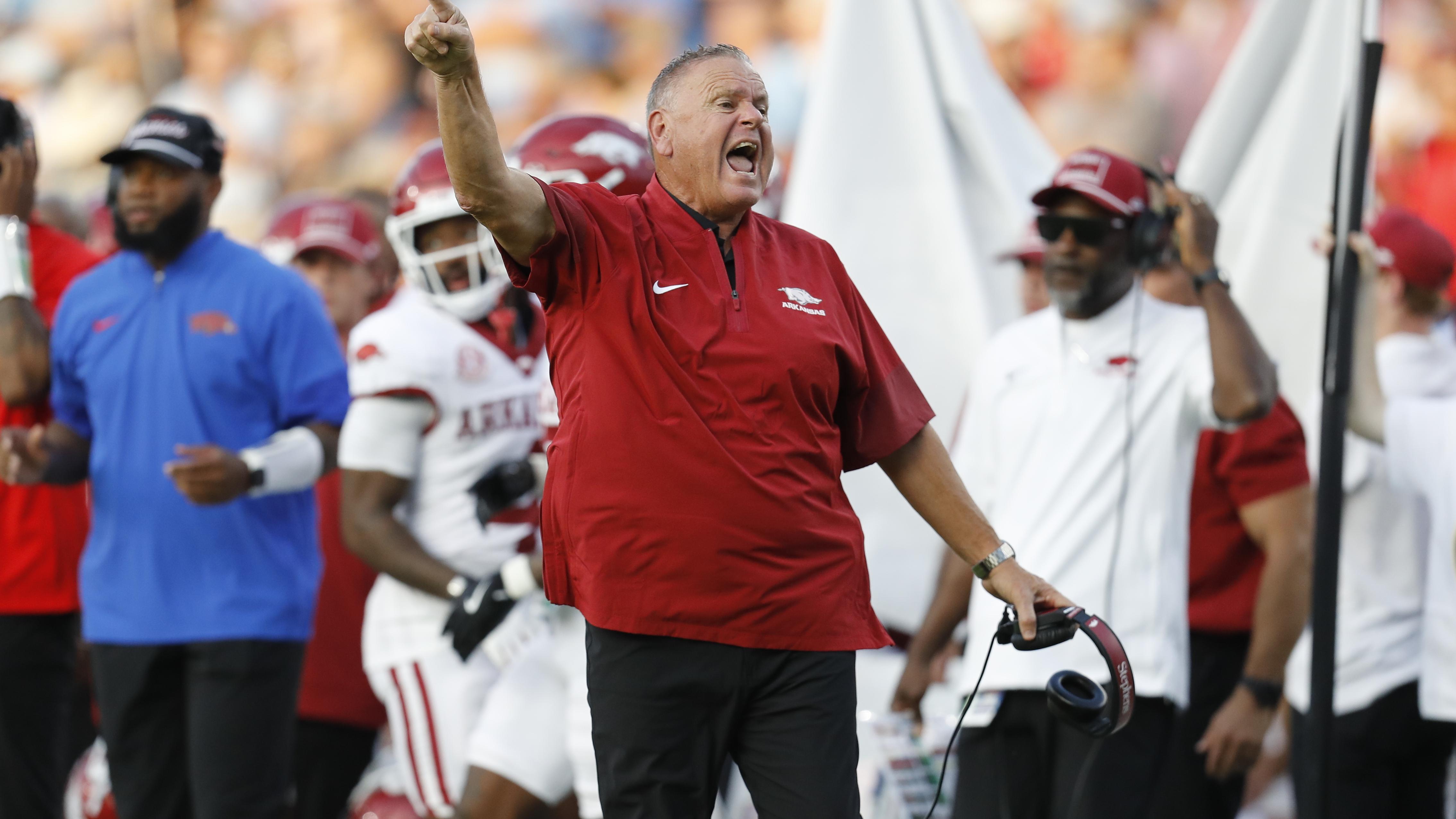 COLLEGE FOOTBALL: SEP 13 Arkansas at Ole Miss