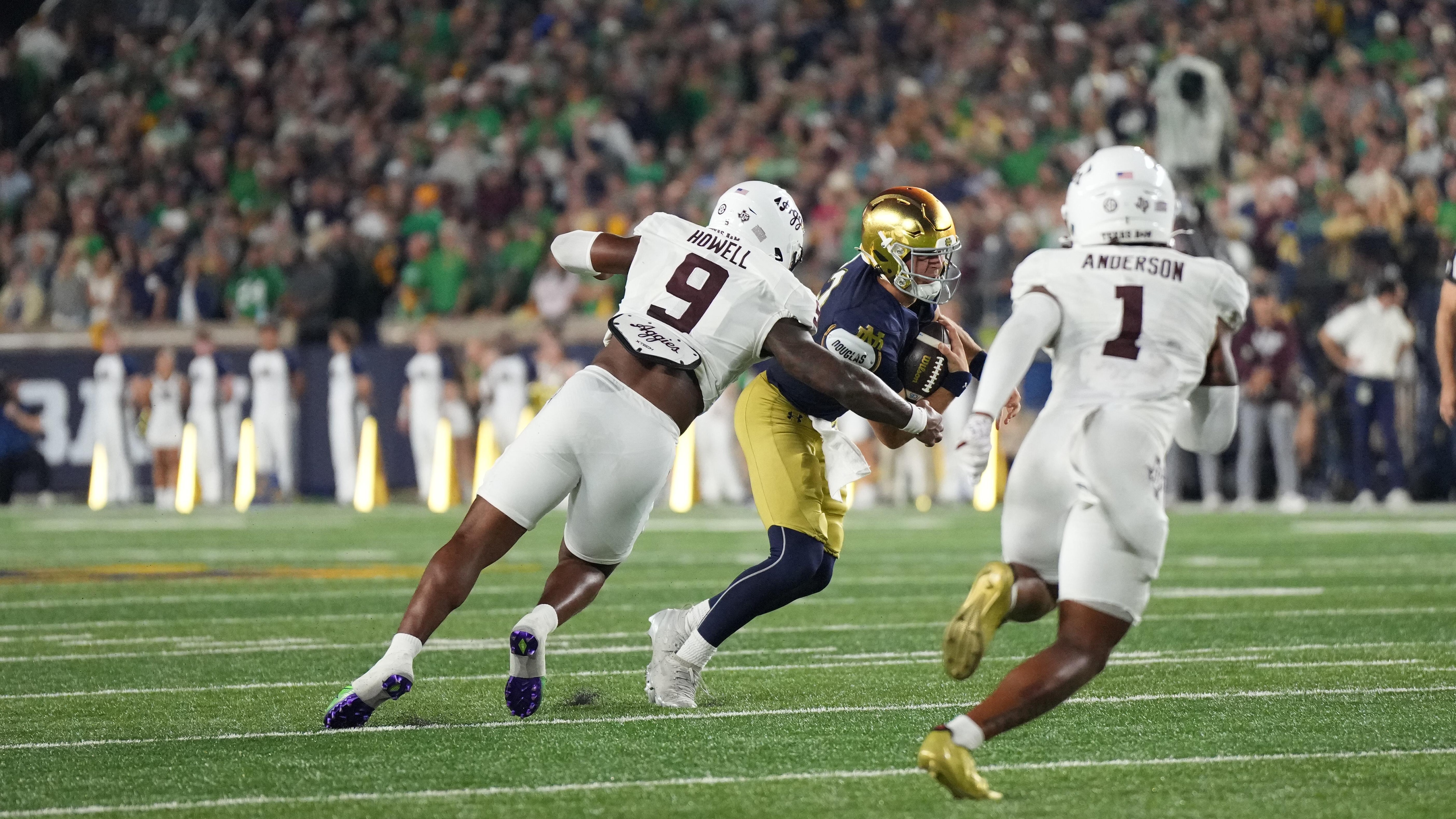 Texas A&M University vs University of Notre Dame
