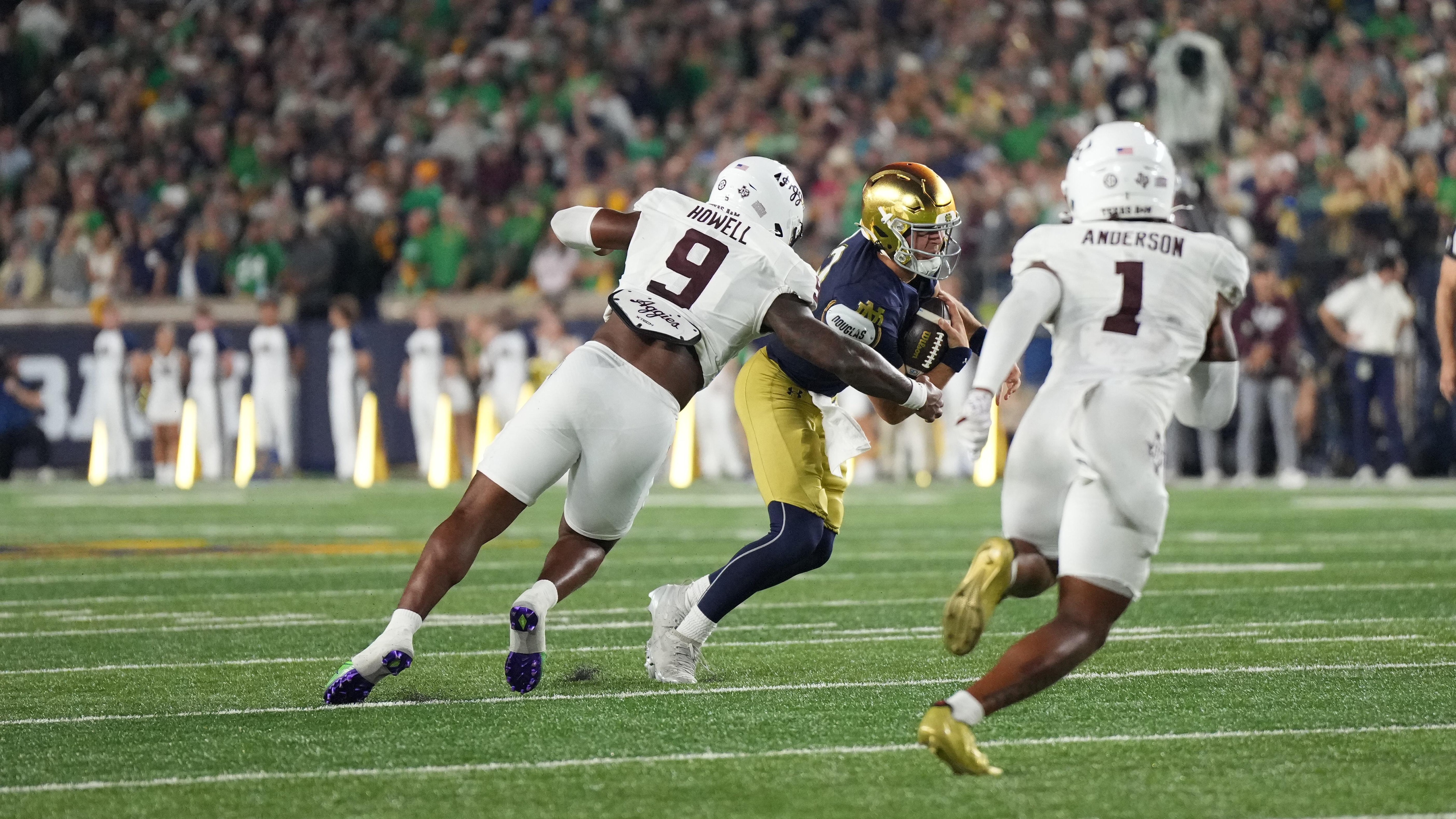 Texas A&M University vs University of Notre Dame