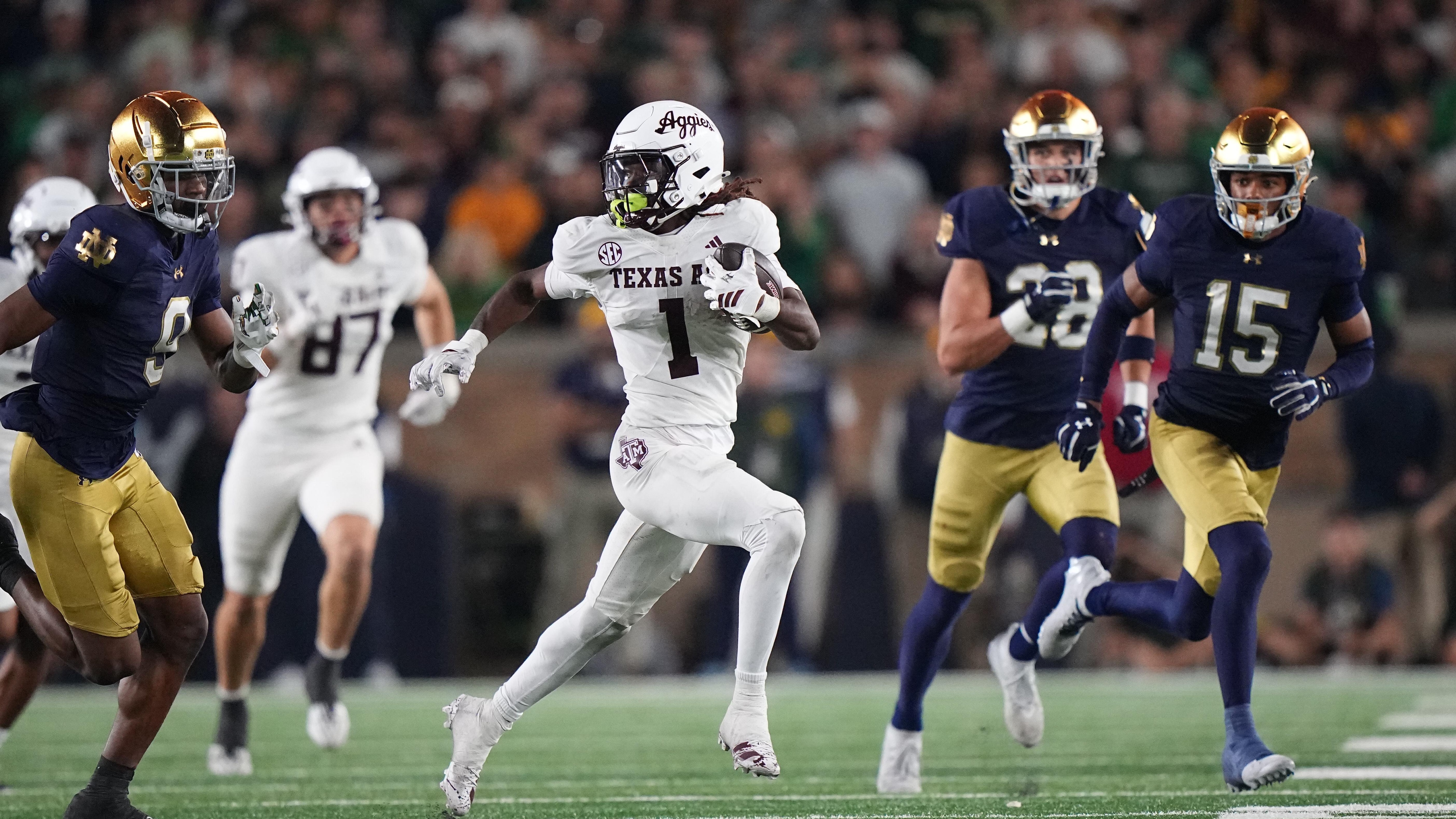 Texas A&M University vs University of Notre Dame