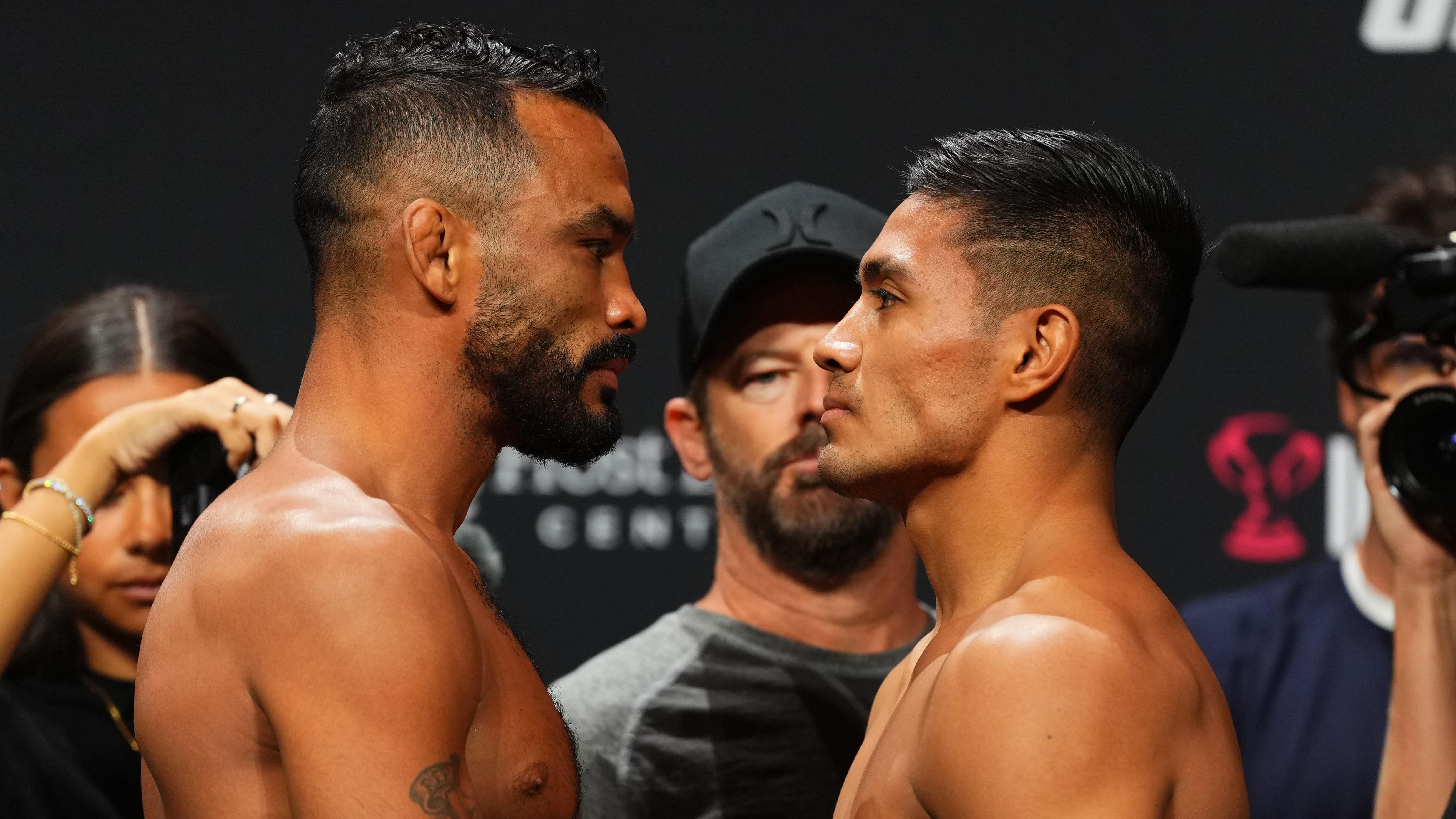 Noche UFC: Lopes vs Silva Ceremonial Weigh-in