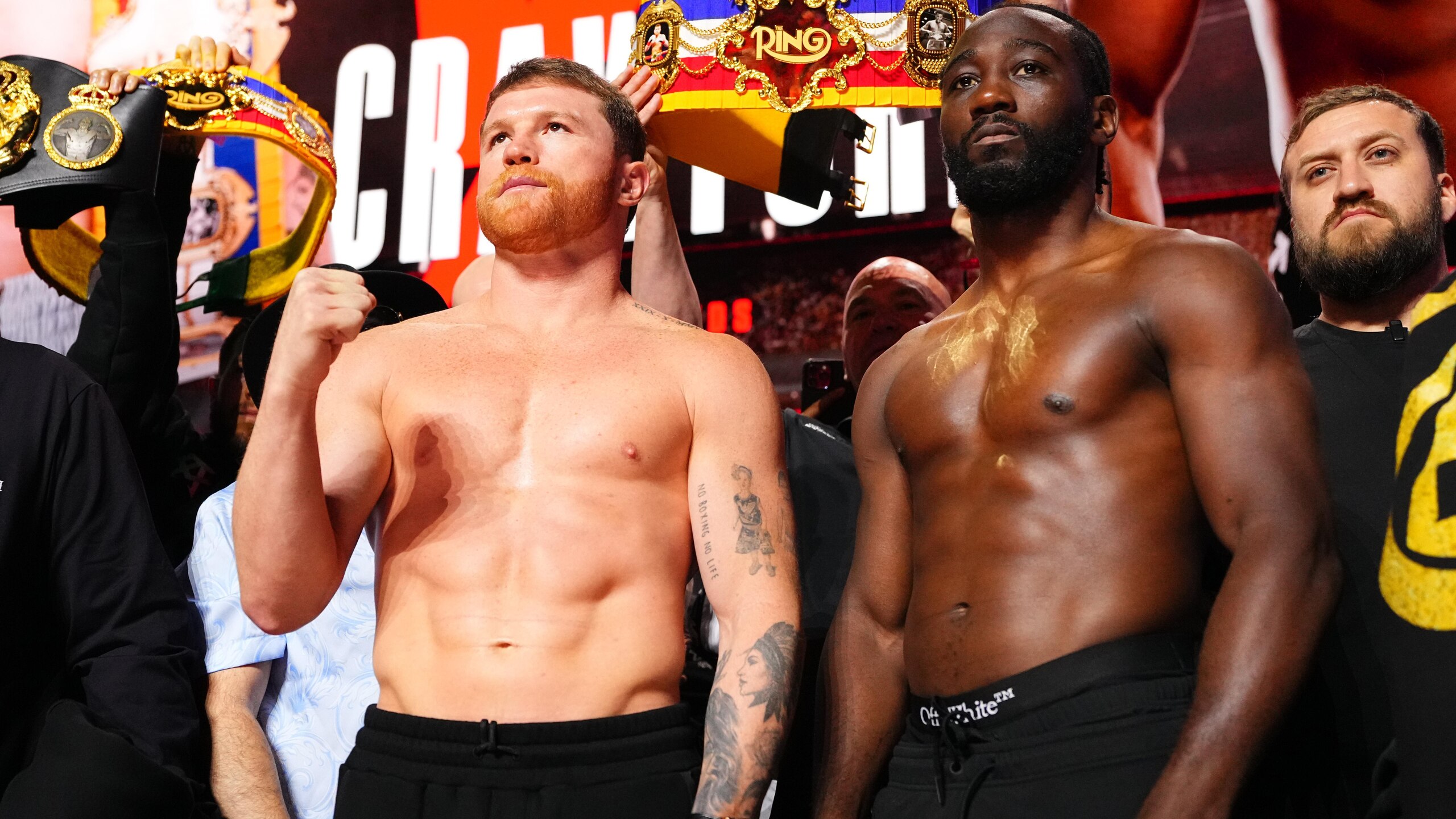 Canelo v Crawford - Ceremonial Weigh-in