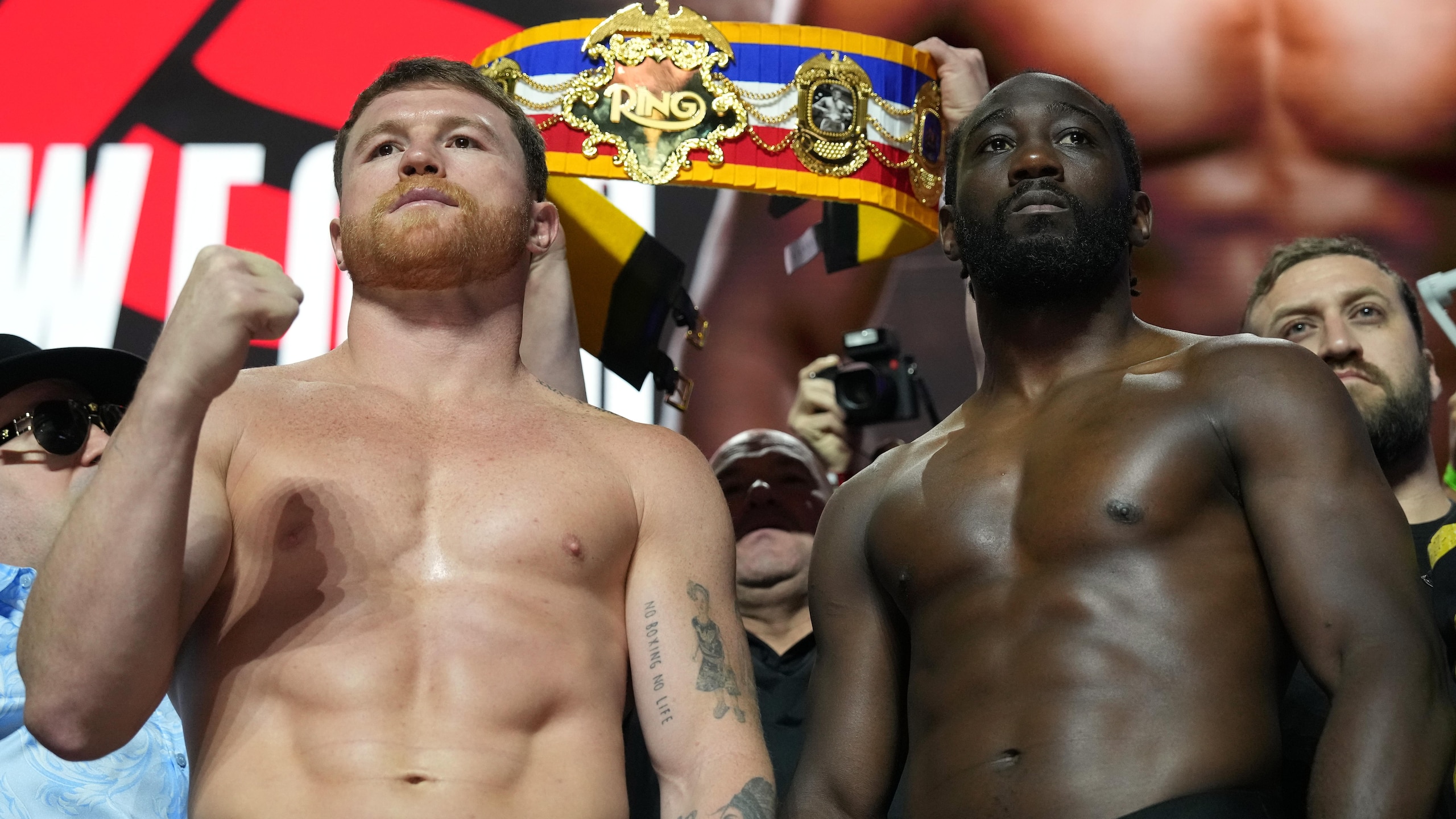 Netflix's Canelo vs Crawford - Weigh In